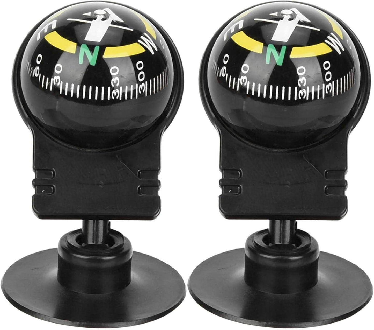 Compact Suction Cup Car Mount for Easy Navigation in Trucks and Boats