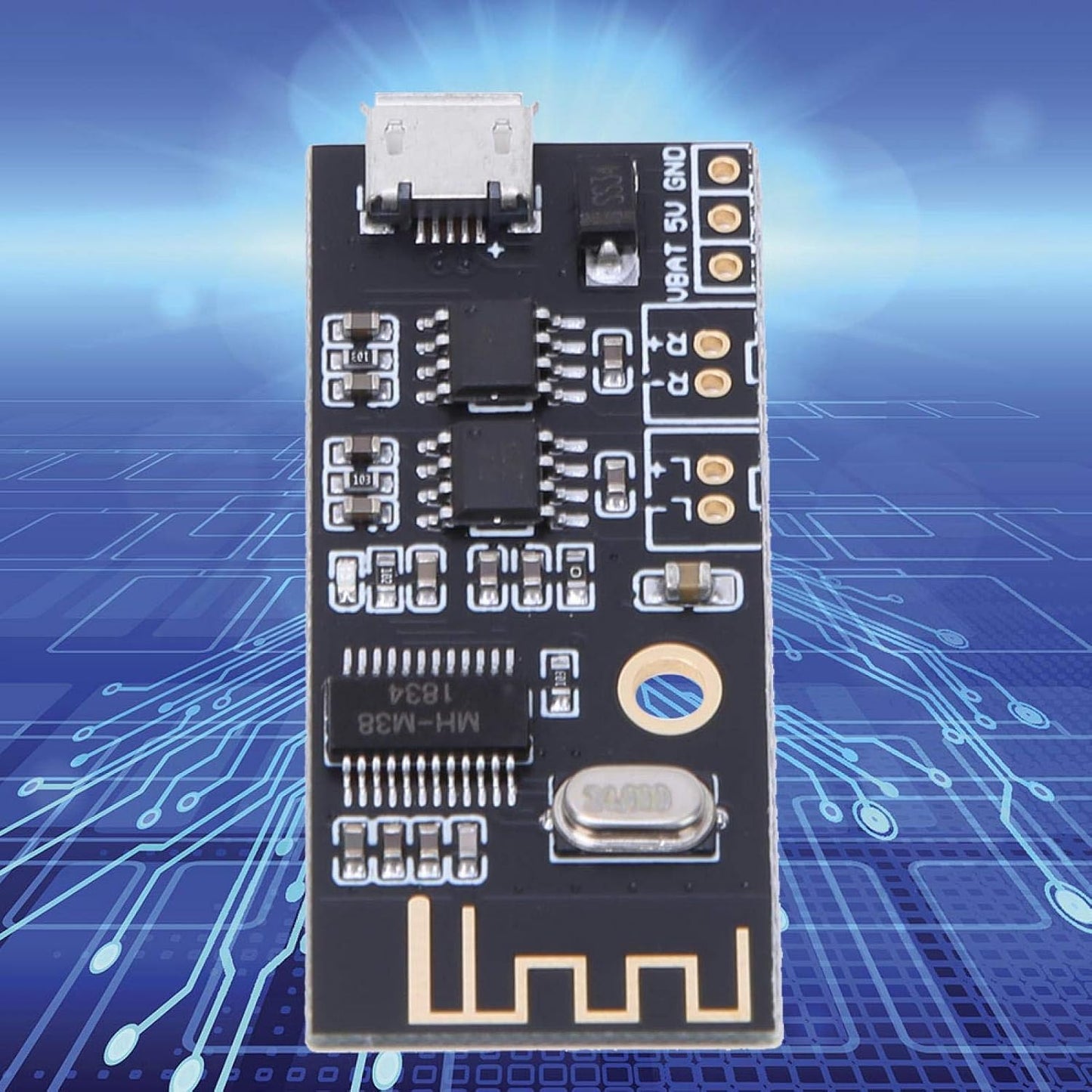 MH-MX8 Board(M38 5W Module, Headphone Version, Lossless Decoder Kit, Plug and Play, for Audio Receiver with amplifier