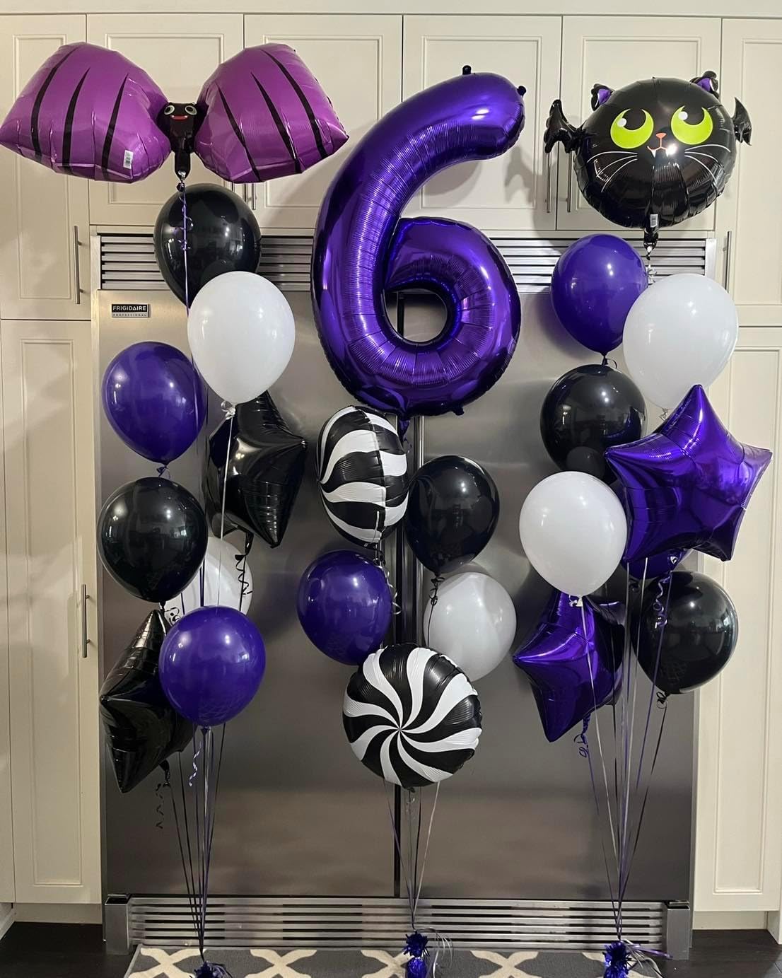 Purple Number 3 Balloon - 40 Inch 3rd Birthday Celebration Decoration for Kids & Adults