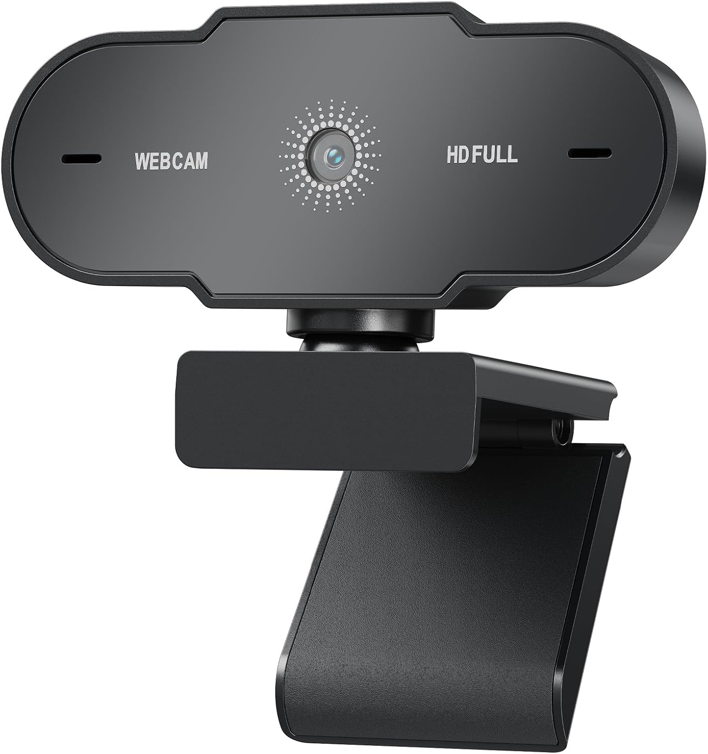 cbeyook 1080P 360 Full HD Webcam with Microphone, Auto Light Correction, Rotatable, Plug & Play, Compatible