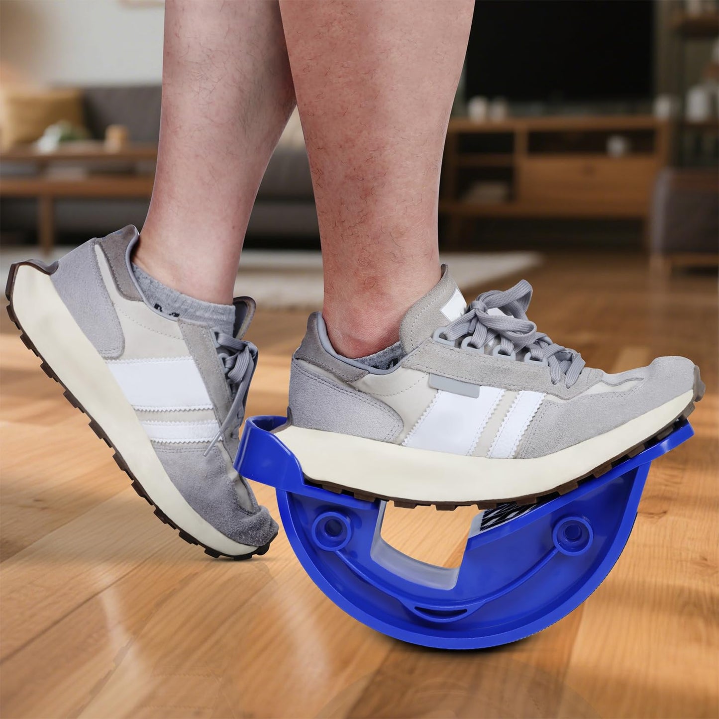 Stentec Calf Stretcher, Foot Stretcher for Plantar Fasciitis Relief, Foot Rocker Massager, Effective Leg Thigh Calf Stretching for Home Exercise ﻿