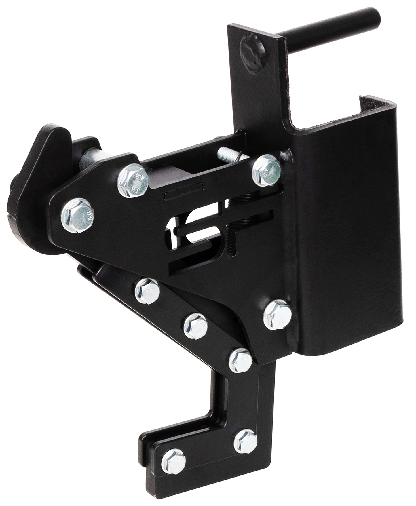 Signature Fitness Fitvids SF-3 1 – 500 Pound Capacity 3” x 3” Power Cage Squat Rack – Monolift Attachments – Black