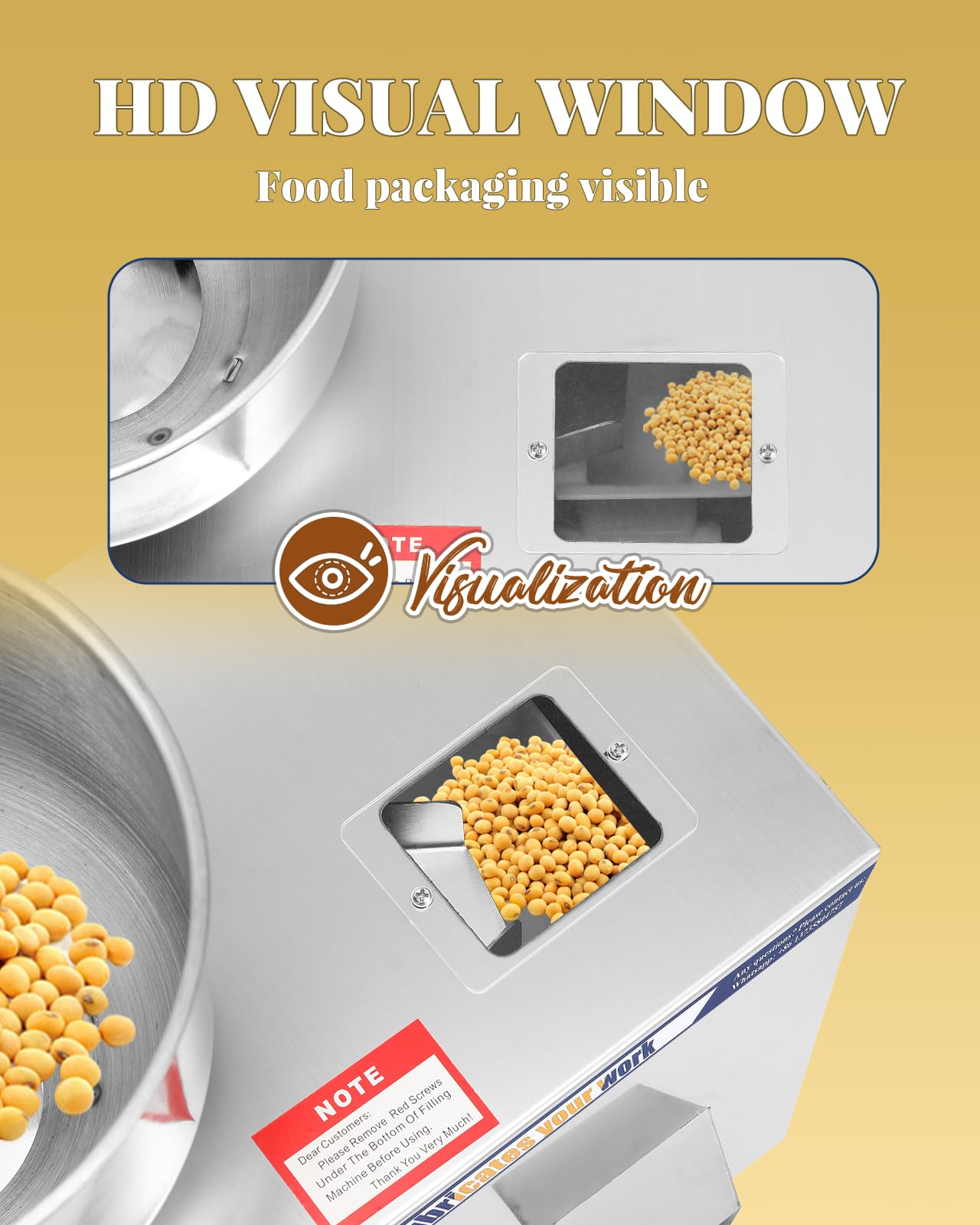Hanchen Powder Filling Machine 1-20g Powder Packing Machine Automatic Particle Weighing Filling Machine Filler for Tea granules Seeds Grains Powder Glitters with Foot Pedal 110v