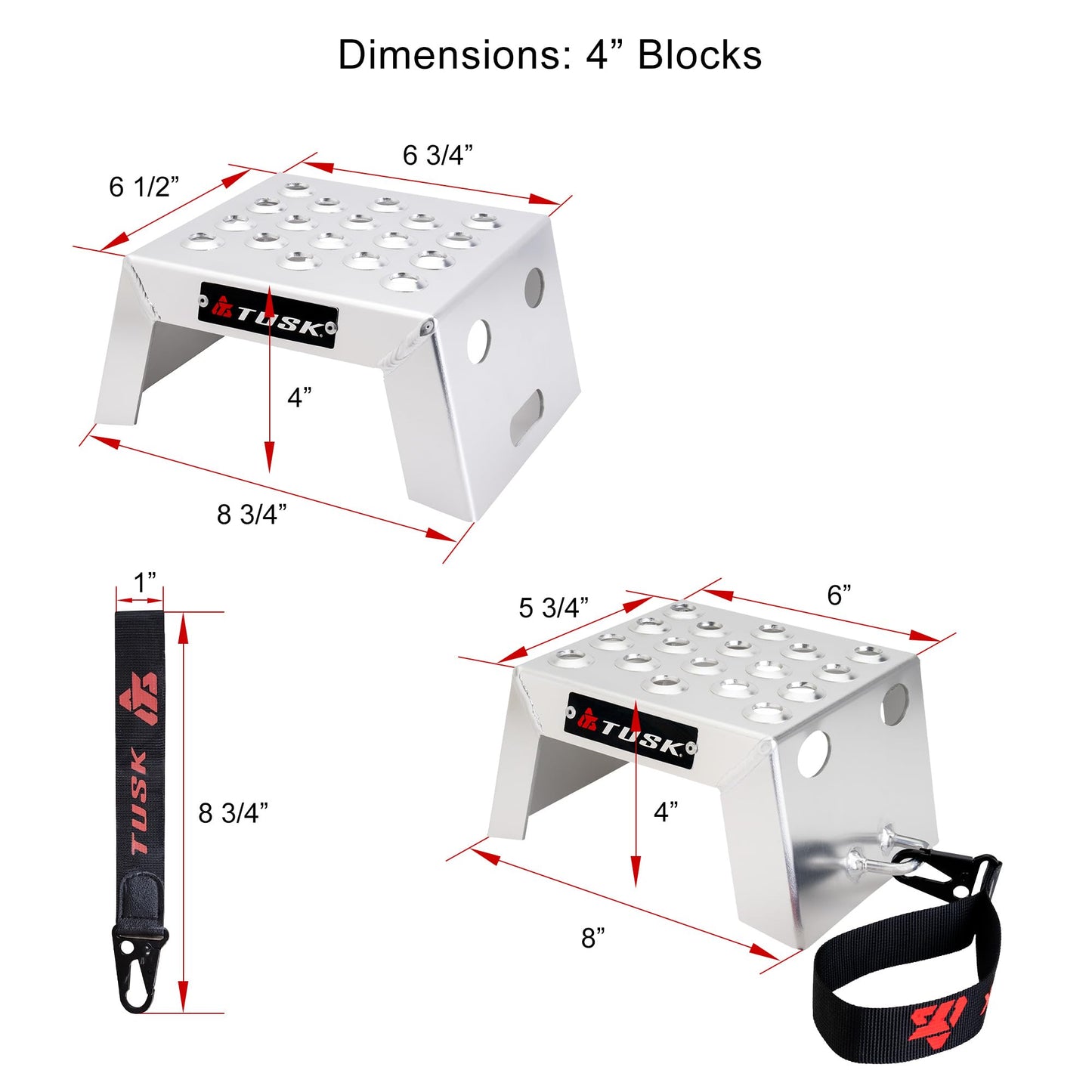 Tusk Moto Racing Starting Blocks (4")