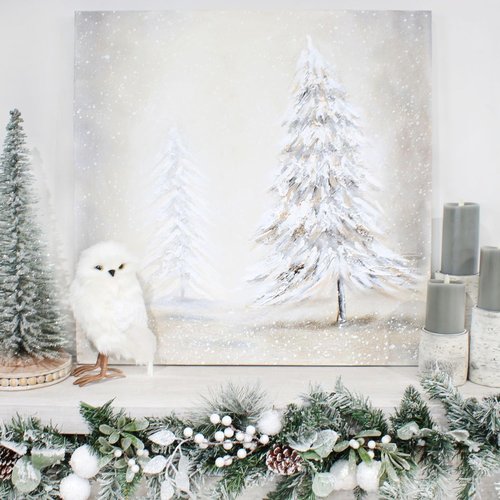 Decorae Fake Stuffed Owl Figure - 11-Inch Tall Decorative Bird for Crafts & Holiday Decor