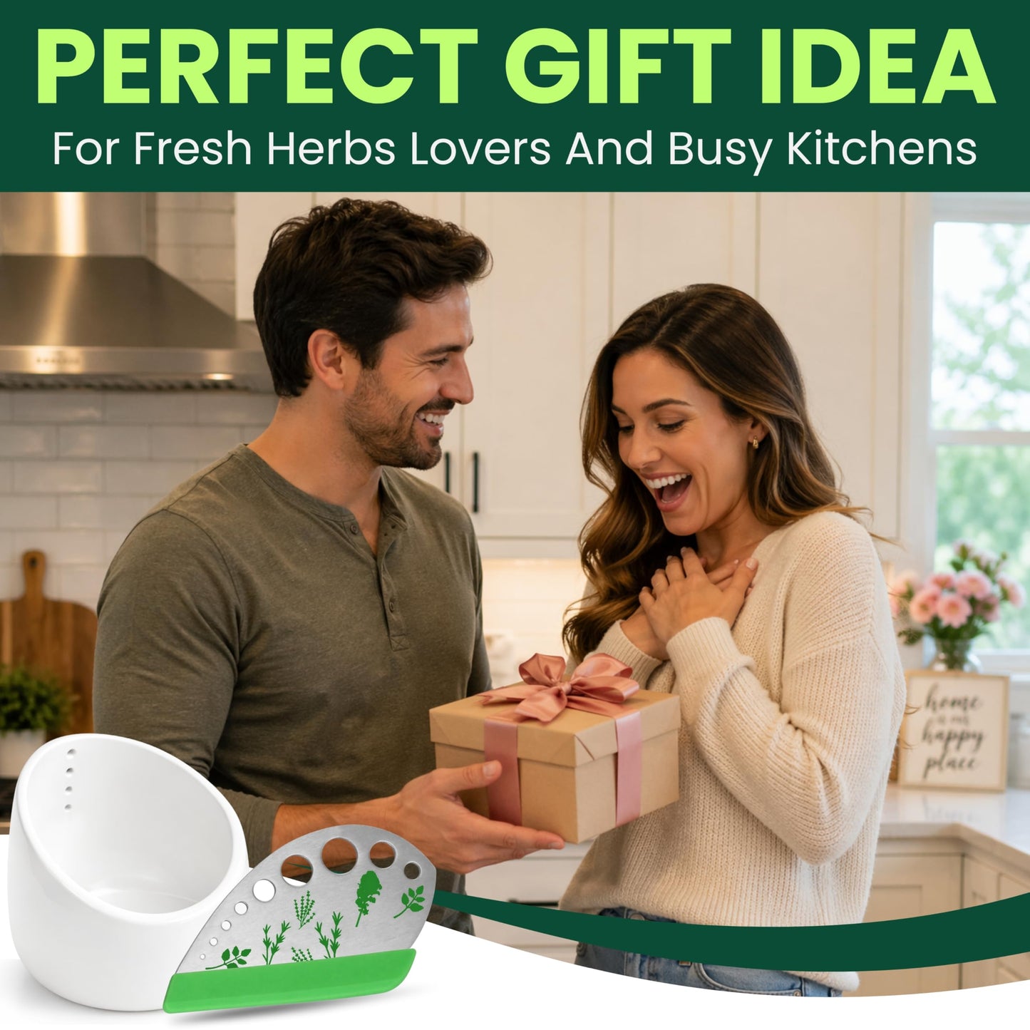 Ceramic Herb Stripper Bowl – Handmade Pottery Leaf Stripping Tool for Fresh Herbs Elegant Grating Bowl for Kitchen or Table Decor Easy Stem Remover Unique Gift for Cooking Lovers