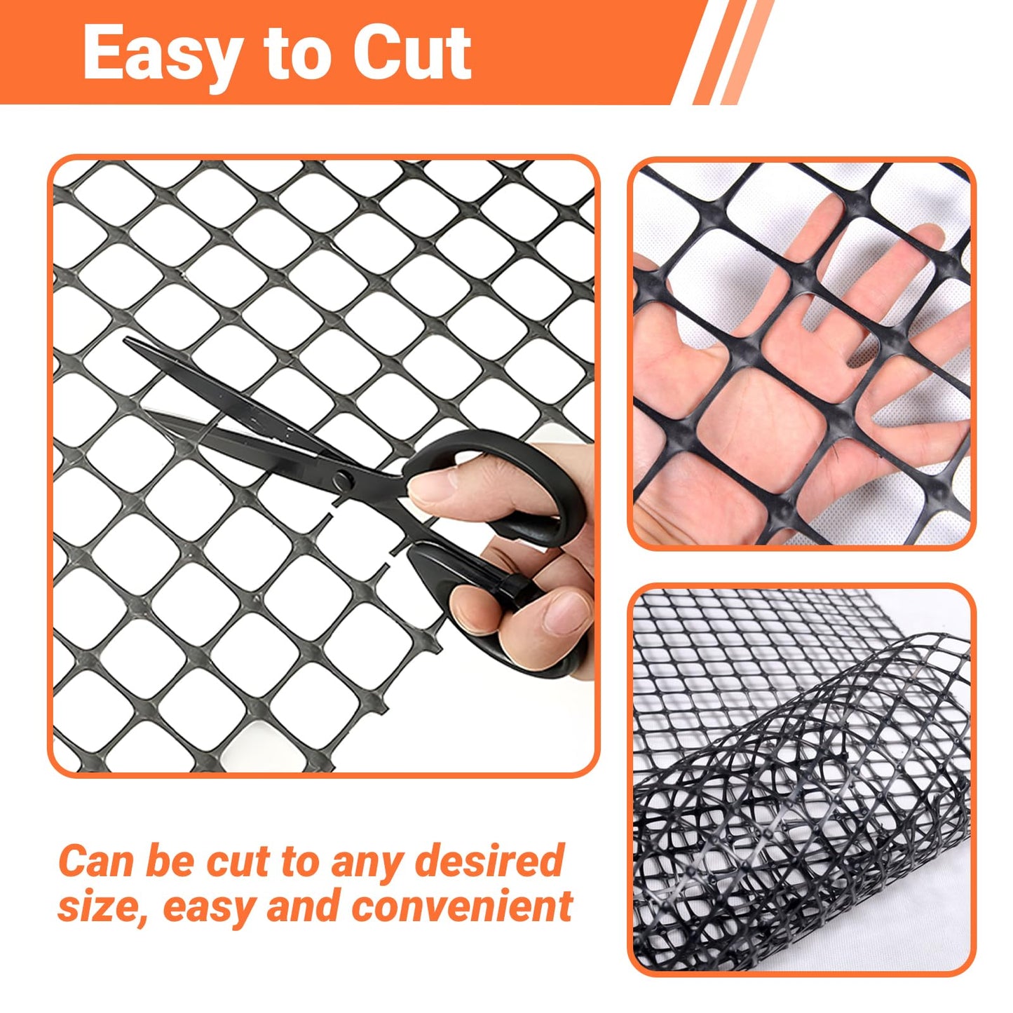 Bi-Directional Geogrid for Retaining Wall 3ft x 164ft,Geogrid Used for Driveway,Retaining wall
