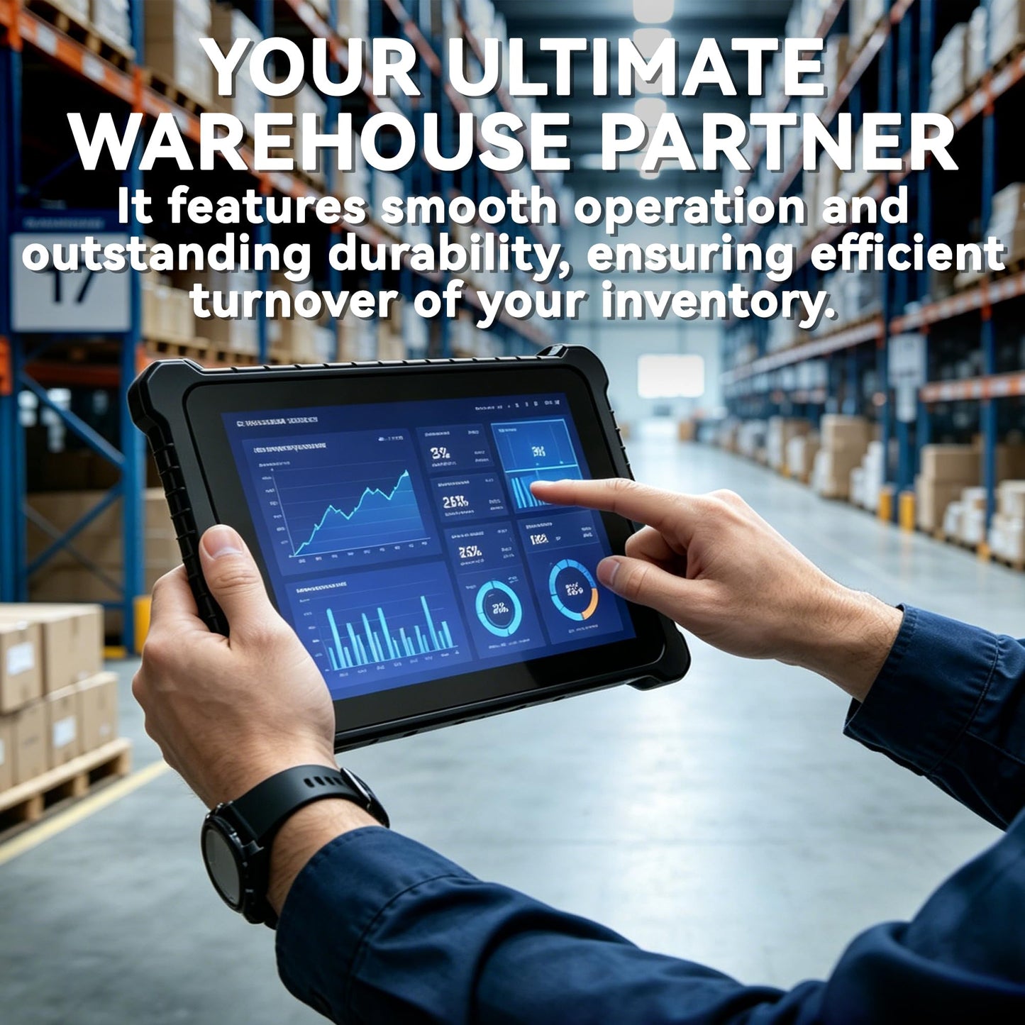 SunKol 10.1" Rugged Tablet Windows 11 Pro, Intel N5100, 8GB+256GB, 8000mAh Battery, IP67 Waterproof, MIL-STD-810H Industrial Outdoor Work PC, 2 Year Full Warranty with Accidental Damage