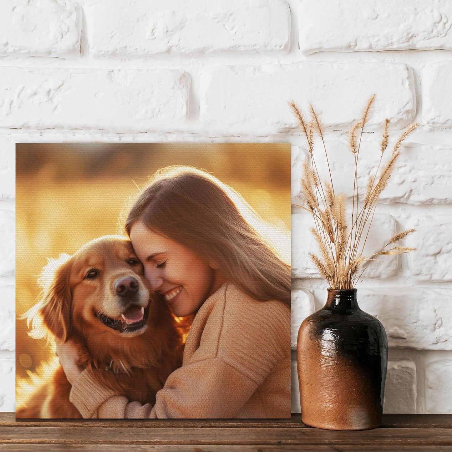 SPECPIX Custom Canvas Prints - Personalized Wall Art for Family, Pets & More | 16x16 Inches