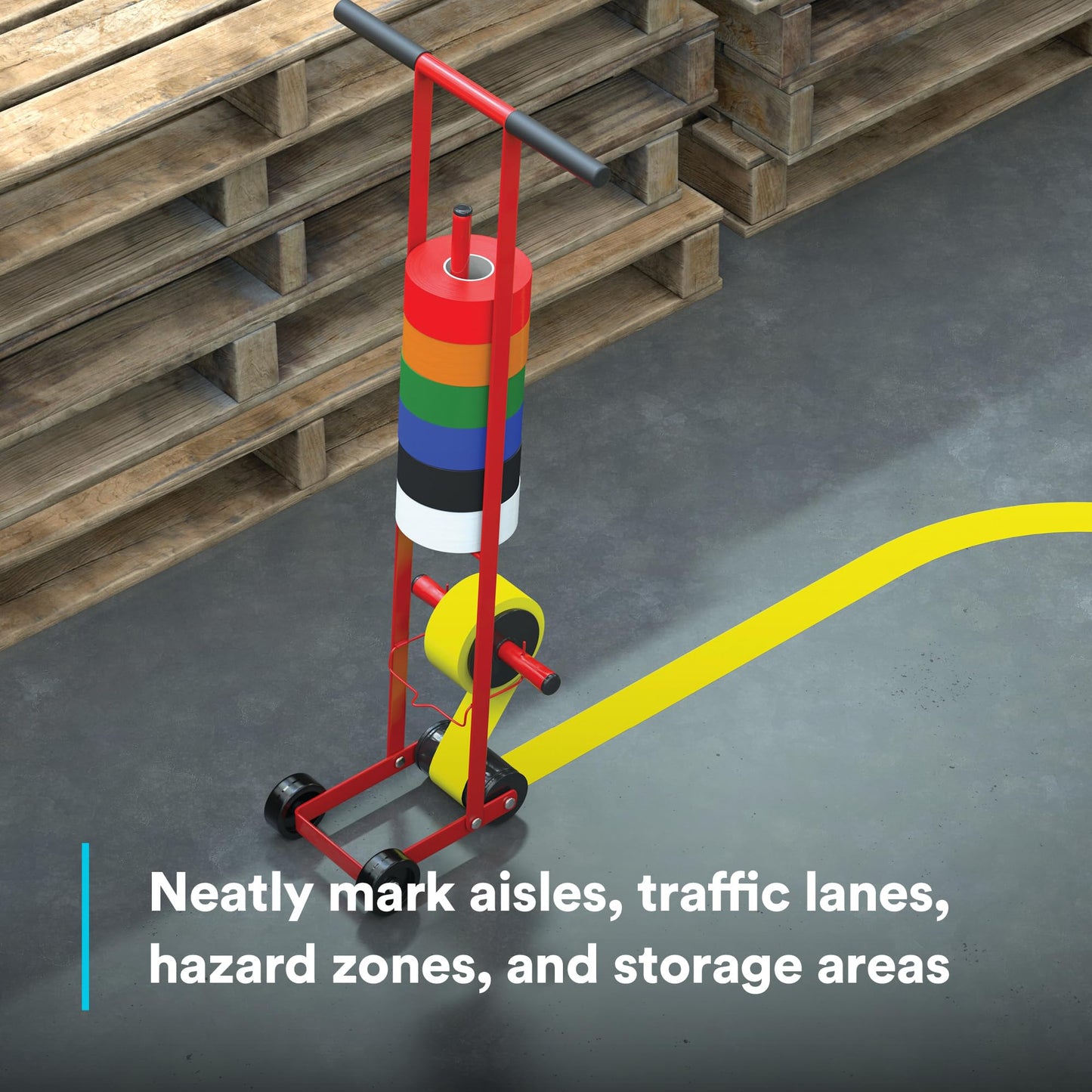 3M Lane Marking Applicator M1, Easy to Use, Fast-Dispensing
