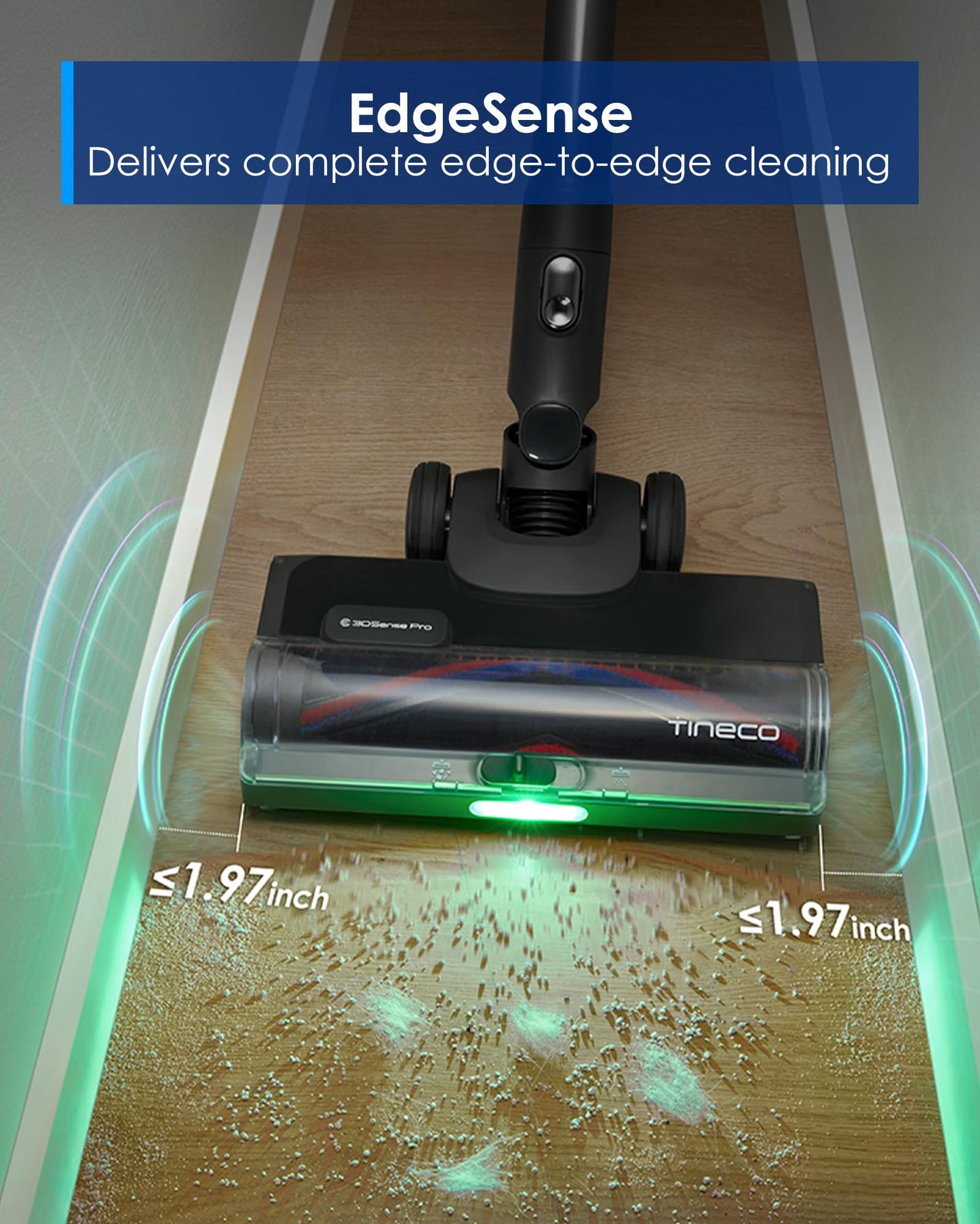 Tineco Pure ONE S70 Cordless Vacuum Cleaner, 200AW Powerful Suction, Up to 95min Runtime, Zero Tangle Brush,180° Foldable Tube, Stick Vacuum Cleaner for Pet Hair, Carpet & Hard Floor (Gray)