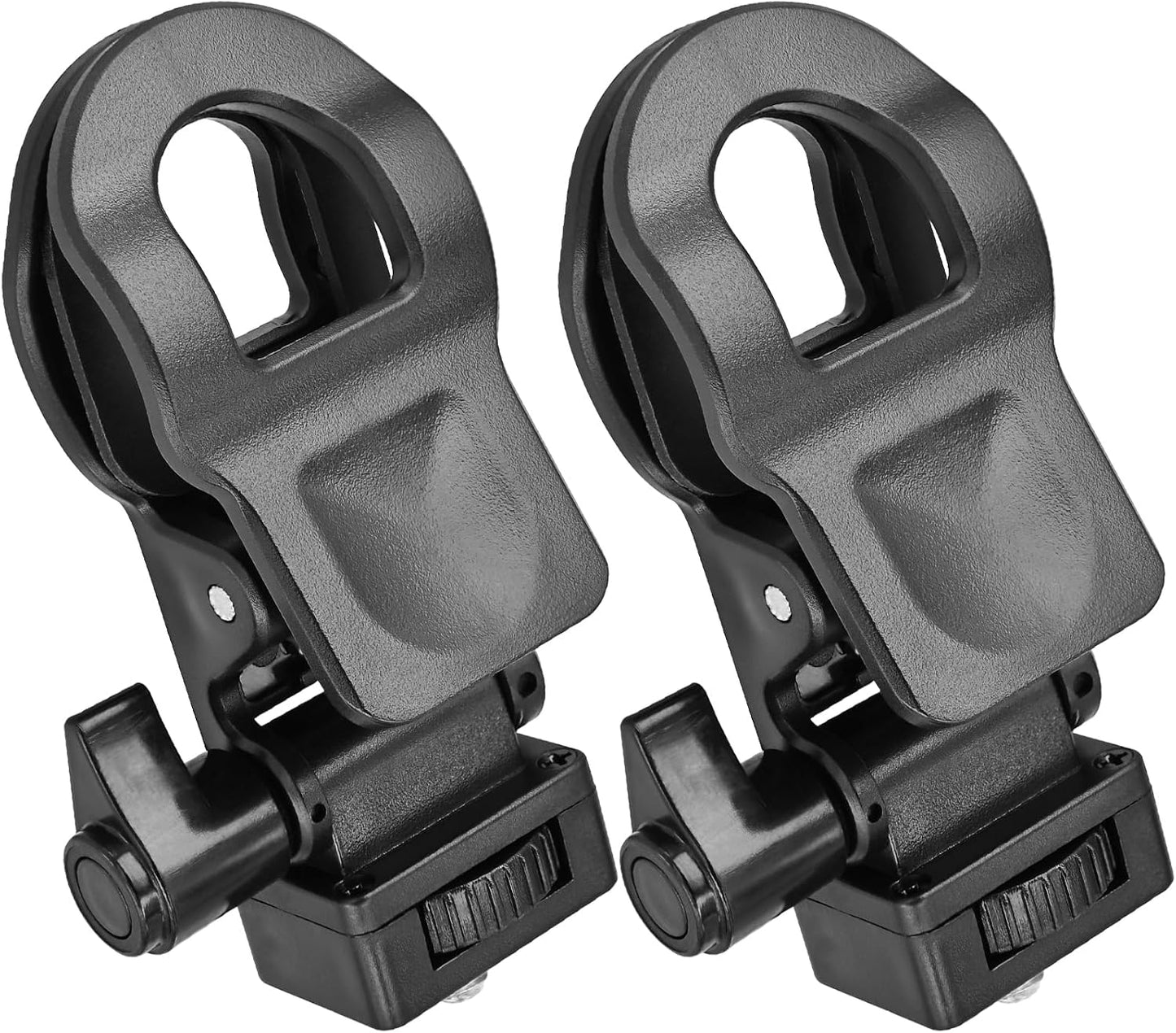 Yeebline 2 Pack 1/4 Monitor Camera Mount Clip, Monitor Camera Mount Clamp Selfie Light Ring Light Clip with Screw