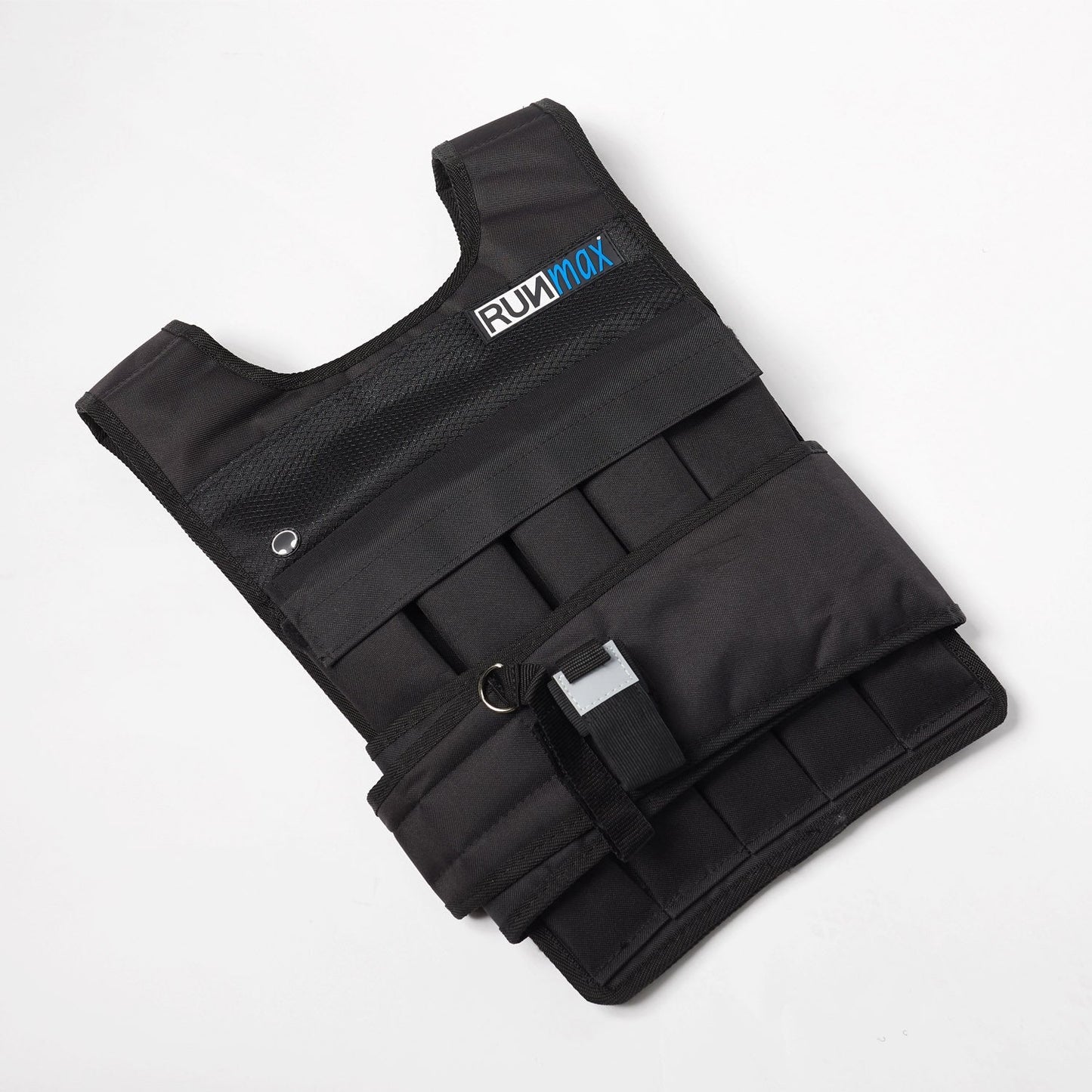 RUNMax Weighted Vest, 6lb/8lb/10lb/12lb/16lb/20lb/40lb/50lb/60lb/50lb/60lb/80lb/100lb/120lb/150lb Weight Vest for Workout, Strength Training, Running, Fitness, Muscle Building, Weight Loss, Weightlifting