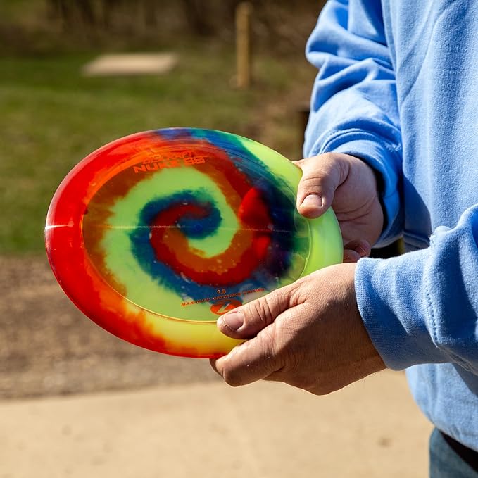 Discraft Z Fly-Dye Two Pack – Disc Golf Set | Buzzz & Nuke SS | Zone & Raptor | Sol & Avenger SS | Perfect for Men, Women, and Kids | Disc Weight, Color & Foil Will Vary