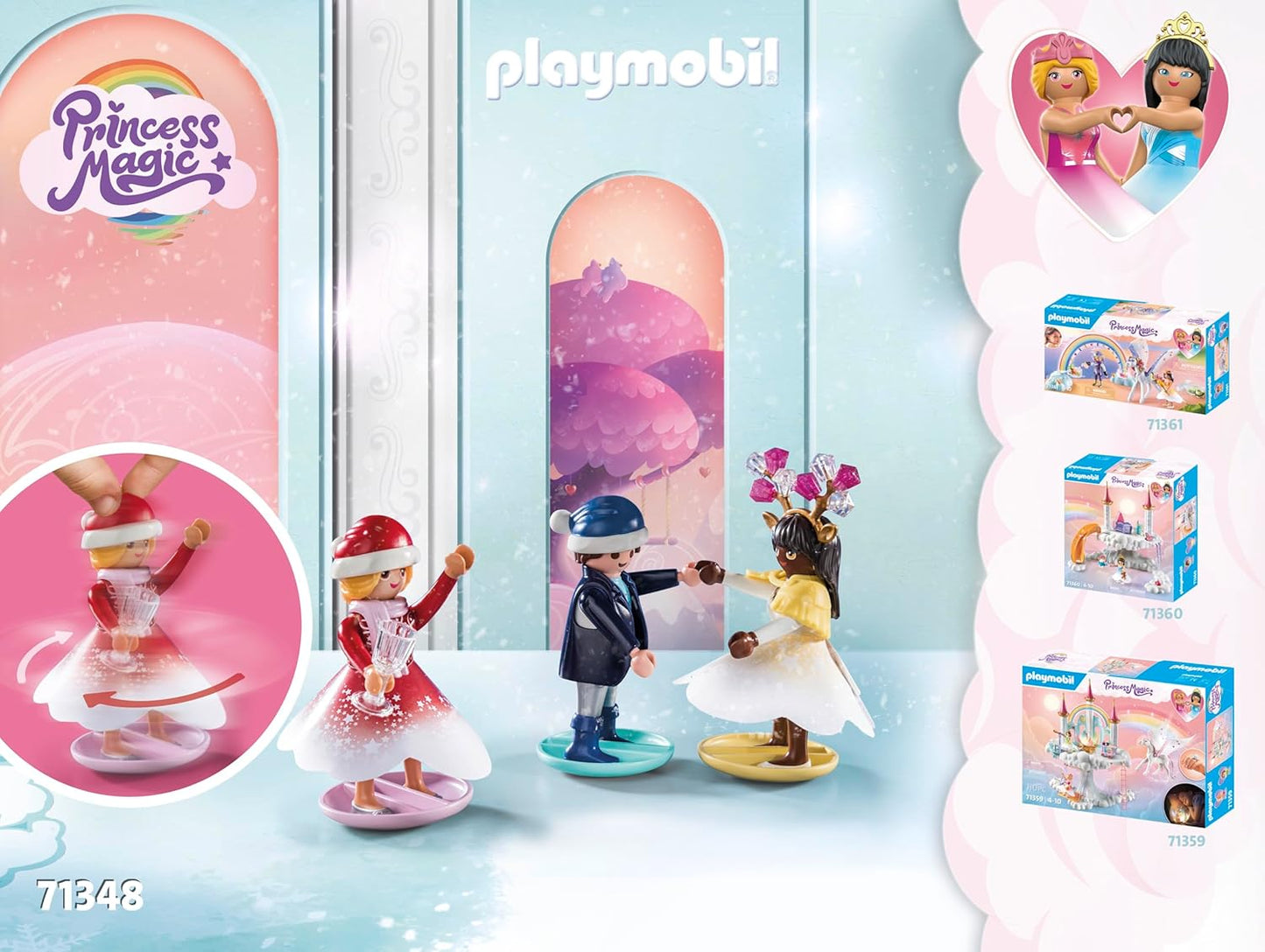 Playmobil Advent Calendar - Magical Christmas Under The Rainbow | Fun Holiday Countdown