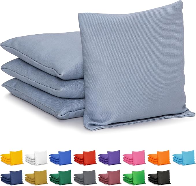 GoSports Classic Cornhole Bean Bags Set of 4-16 Colors Available - Regulation All Weather, Mix and Match