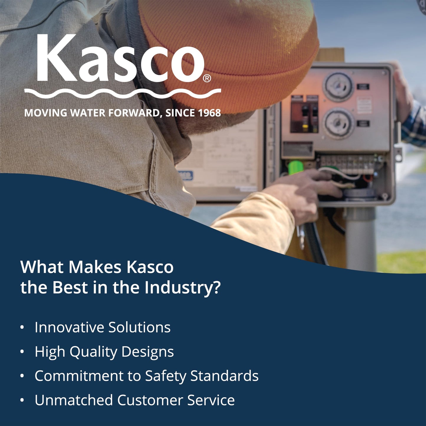 Kasco De-Icer Time & Temperature Controller C-20 - Air Temperature Thermostat and Timer | Automatically Turn On/Off 120V De-icer | Operates B/W 0-80 °F