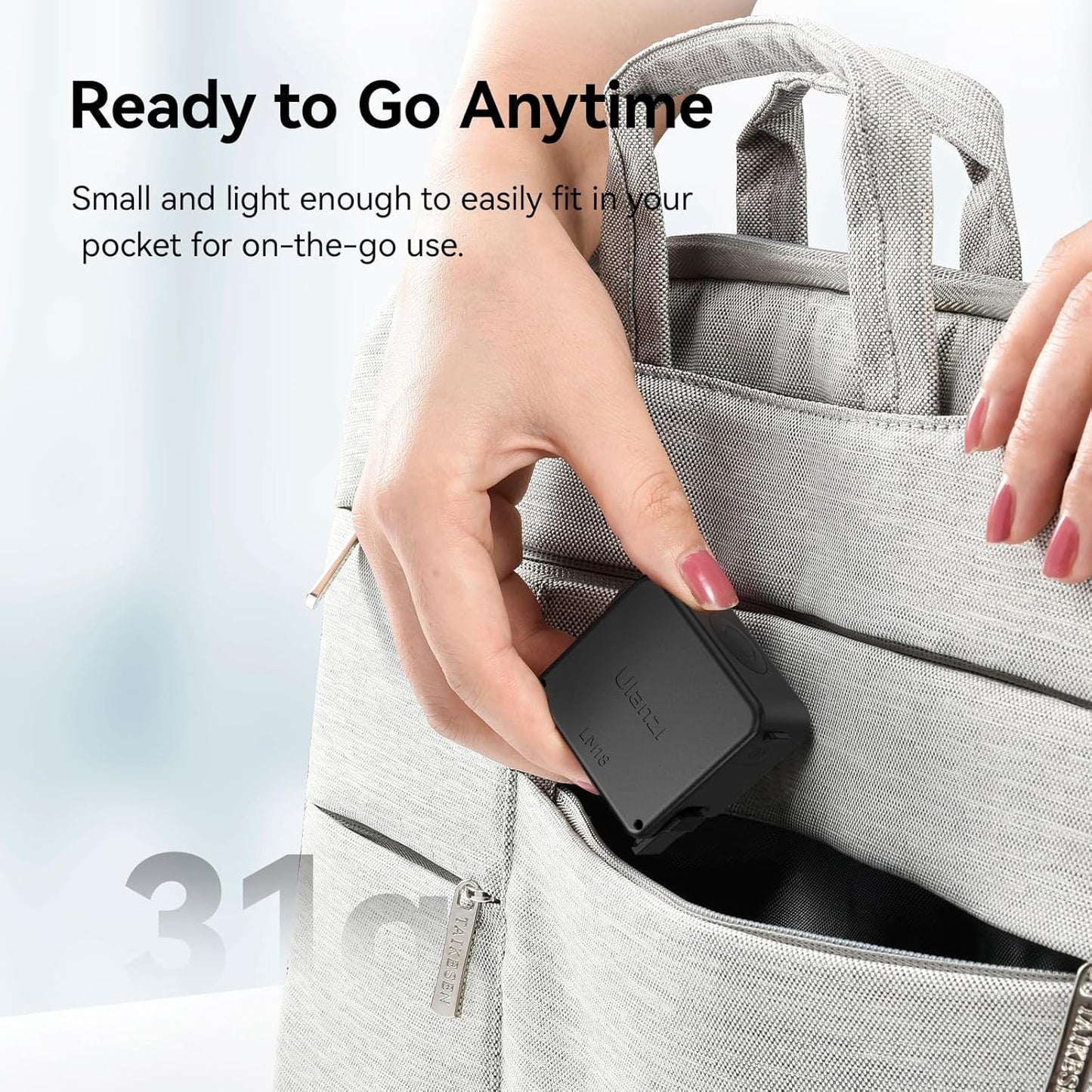 ULANZI LM18 3/4 PK-06 3/4 Vlogging Light Mini LED Action Camera Video Light Magnetic Photography Fill Lighting for DJI