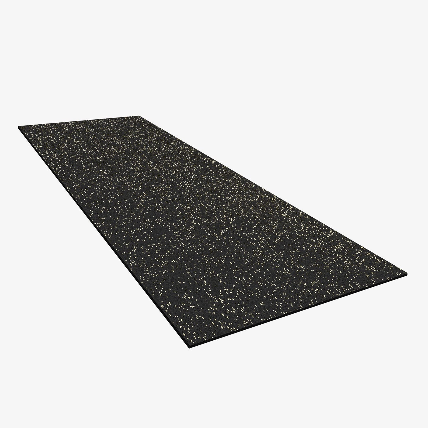 Flooring Inc 1/4" Tough Rubber Flooring Roll | Flexible Recycled Rubber Mats for Home Gym, Sheds, Horse Stall or Trailer | Heavy Duty Rubber Mat - 4'x10' - Tan