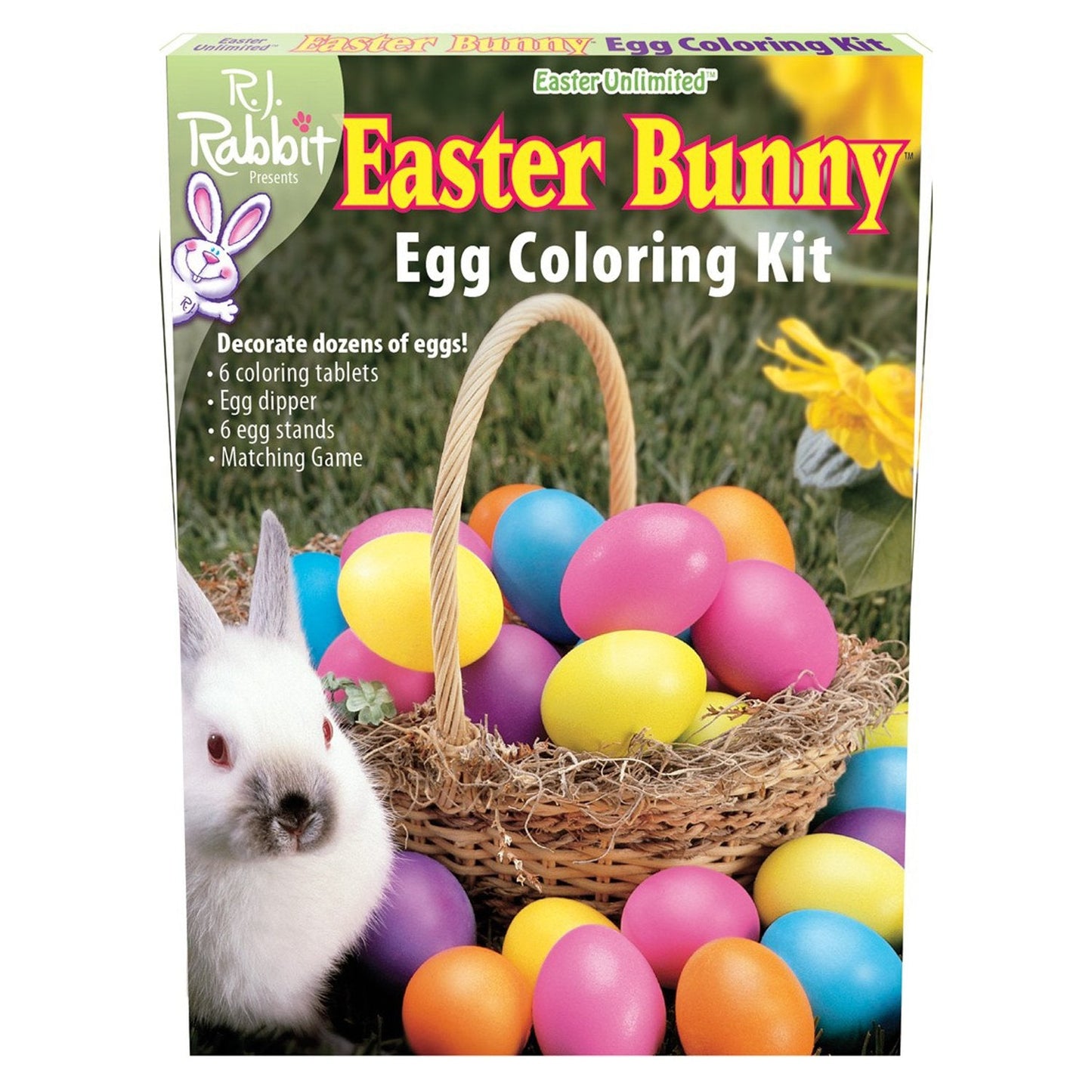Skiennix Easter Bunny Egg Coloring Kit - Fun & Creative Activity for Kids | Complete Set