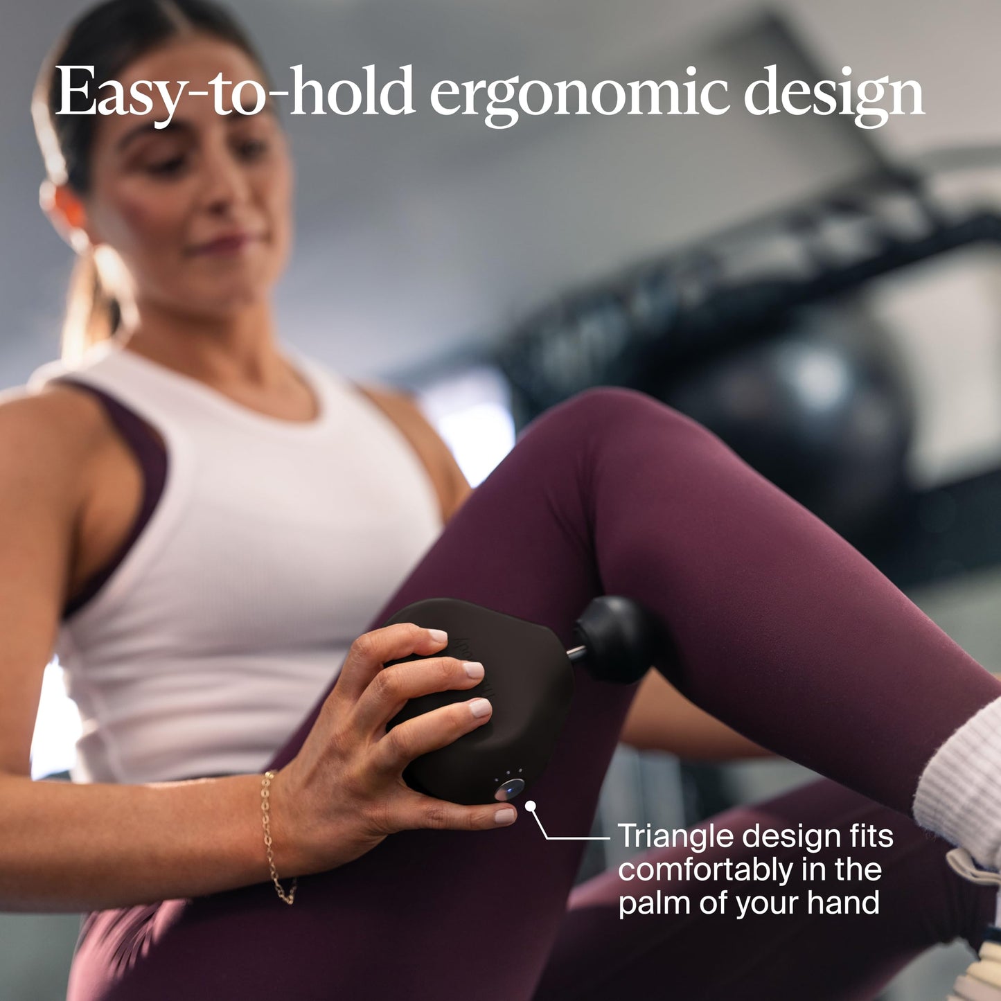 TheraGun Mini (3rd Generation) by Therabody – Ultra-Portable Massage Gun and Travel Essential for Fast, Effective Pain and Tension Relief Anywhere (Black)