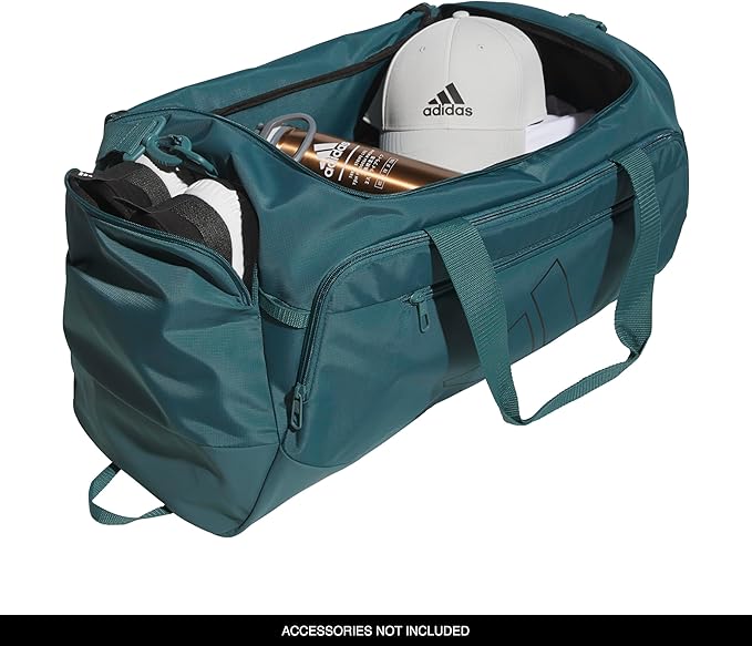 Adidas Defender 5 Medium Duffel Bag – Teal, 59L Capacity