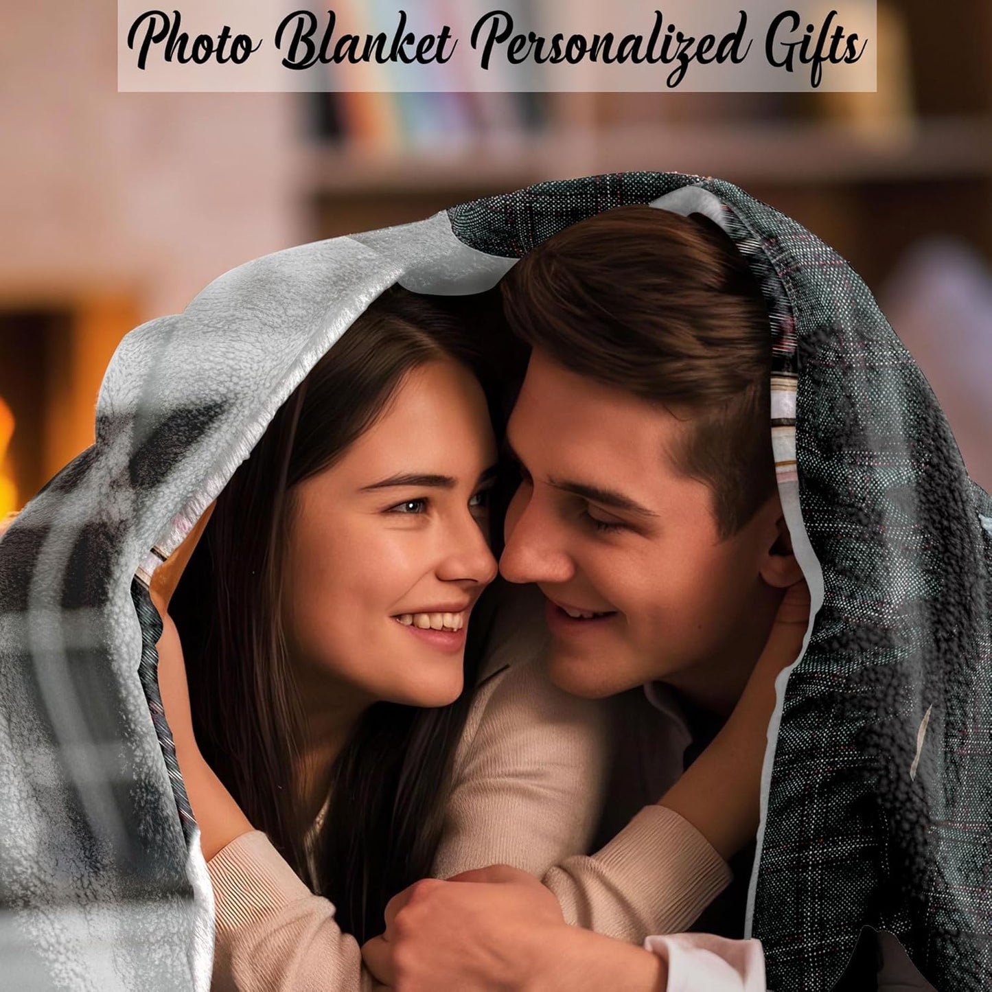 Skiennix Custom Photo Blanket - Personalized Throw for Mother's Day, Christmas & Birthdays | Ships Next Day