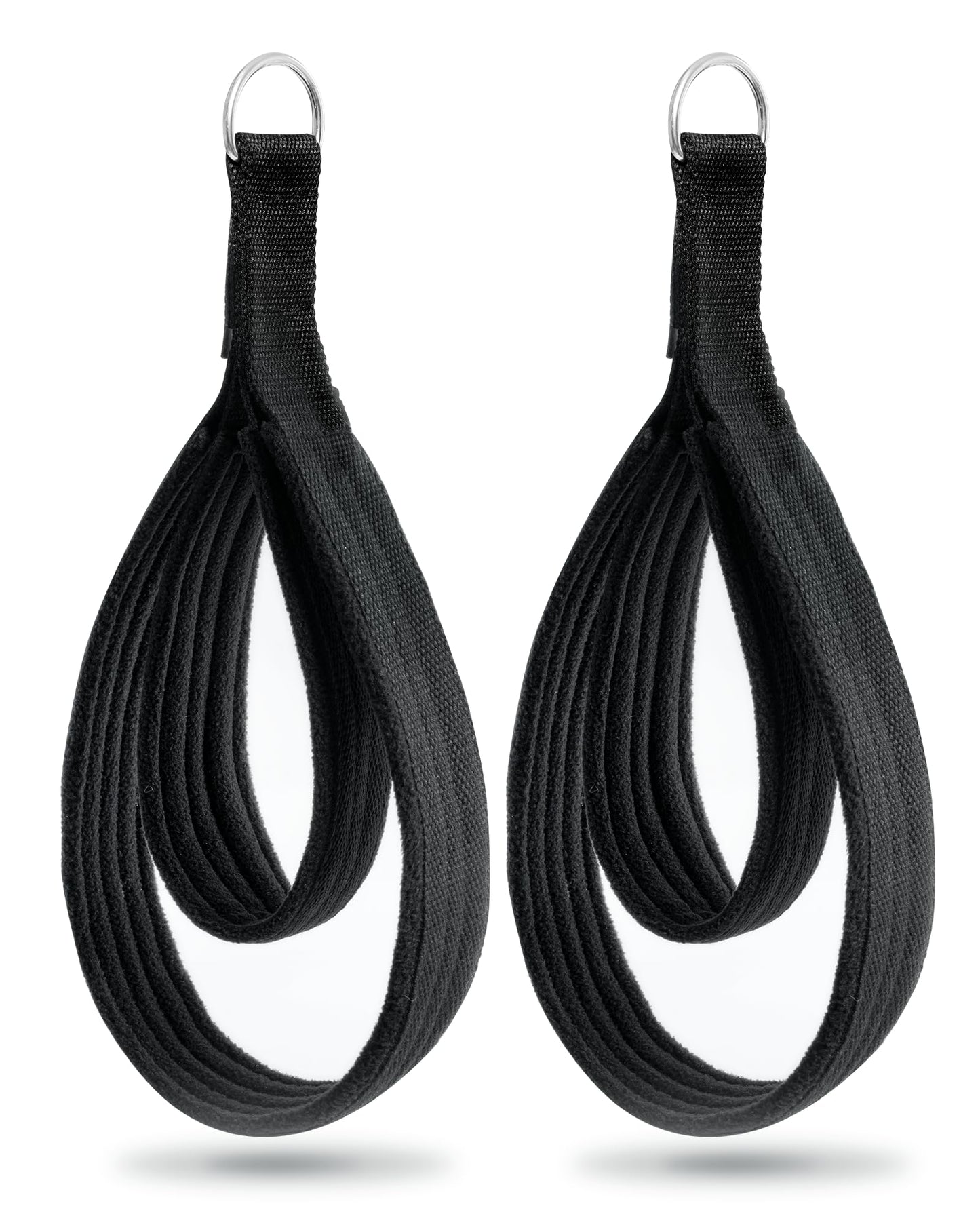 Wonderful Day 2PCS Pilates Straps for Reformer, Comfortable Enhanced Thickness, Fitness Pilates Double Loop Exercise Straps for Home Gym Workout