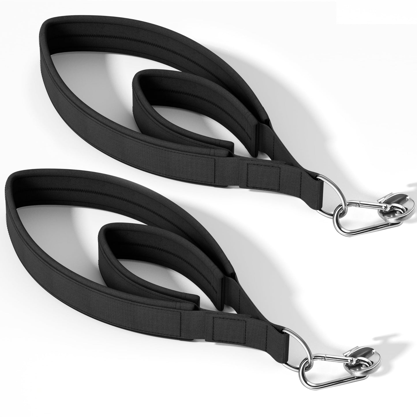 Crostice Pilates Loops Compatible with Tonal Machine, Pilates Equipment Soft Straps for Smart Home Gym, Double Loop Straps for Yoga Exercises, Enhanced Grip and Thickness, Stability