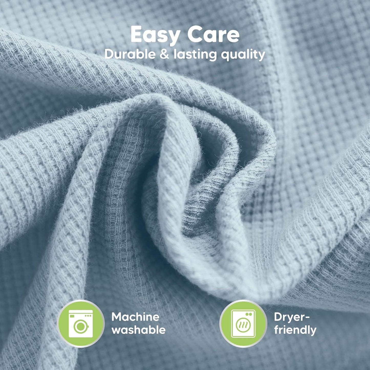 Skiennix Organic Swaddles - Soft & Snug Baby Sleep Sacks for Newborns 0-3 Months | Large Hook & Loop Closure (Glacier)
