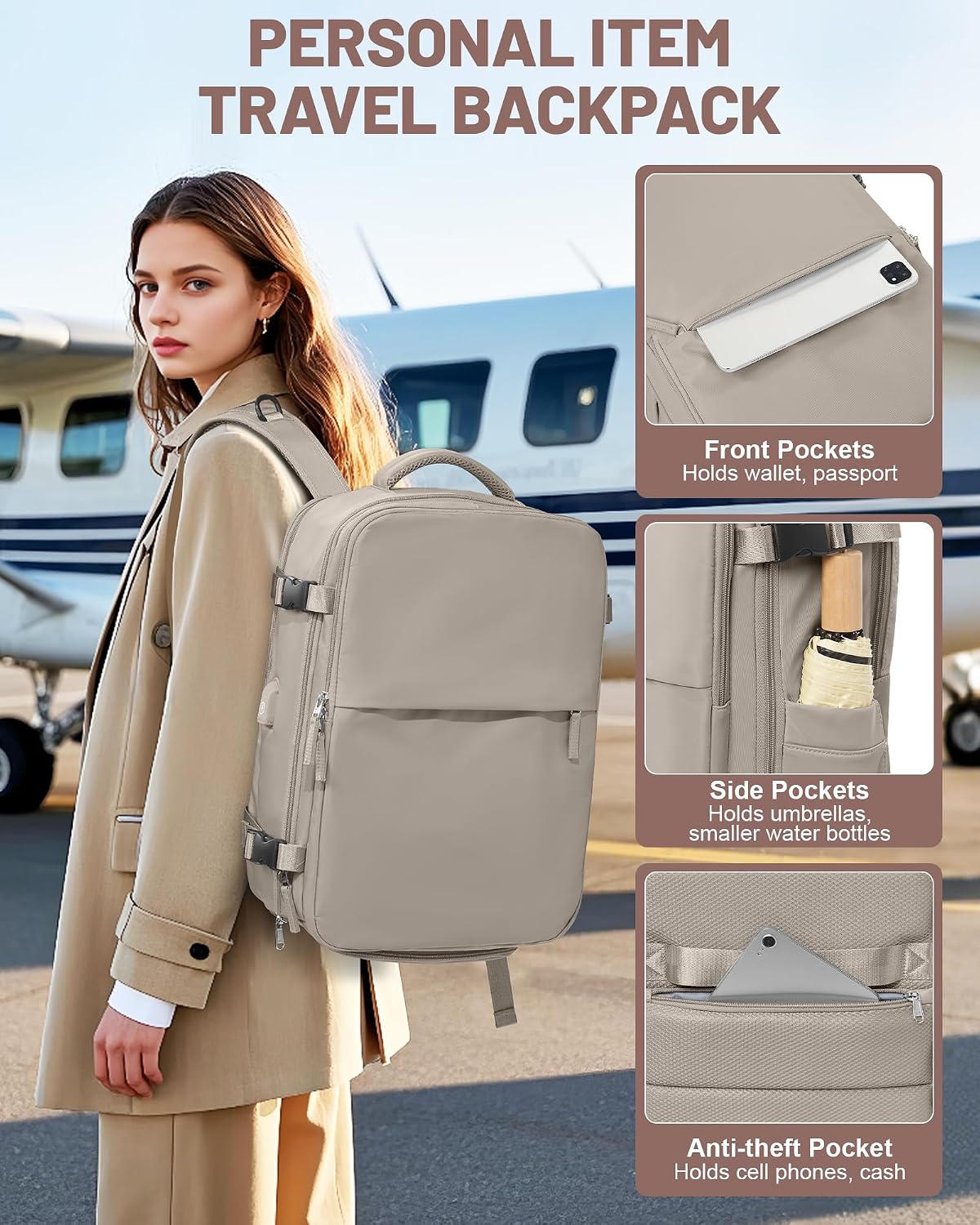 Backpack Backpacks Backpack Vacpack Backpacks Vacuum With Pump Large Travel Laptop For Women Men Carry On With Vacuum