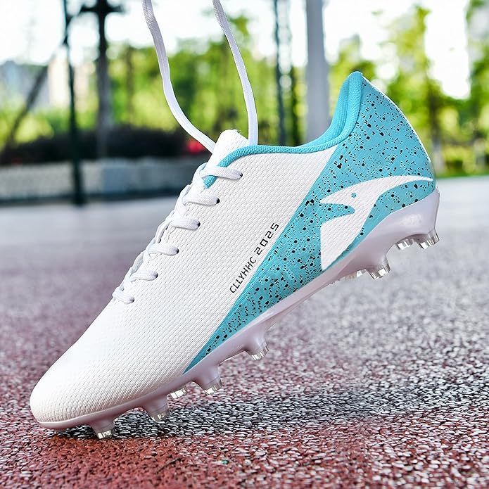 Mens Soccer Shoes Womens Indoor Outdoor Football Cleats Unisex Baseball Turf Shoe Youth Rugby Adult AG FG TF Football Boots Wide Training Sneaker