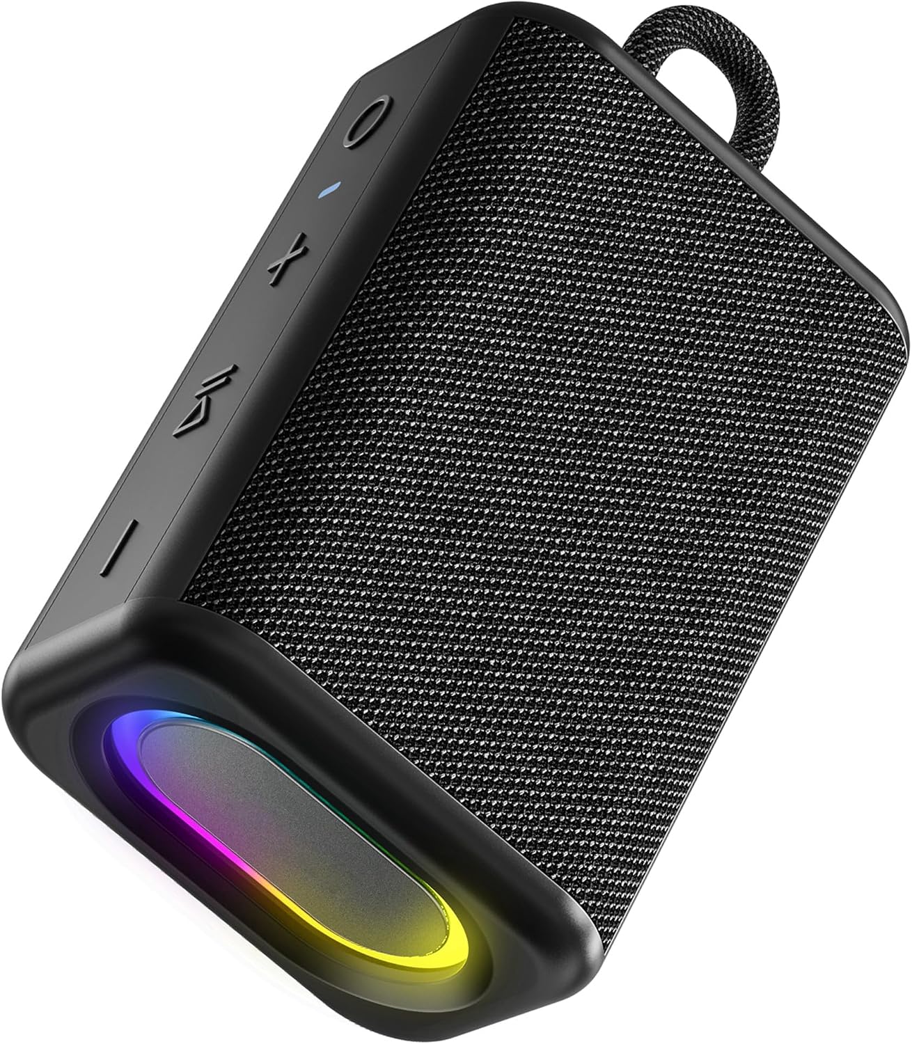 cooboom IPX5 5.3, Portable Bluetooth Speaker with Lights, Powerful Crystal Clear Sound, Waterproof, All Day Playtime