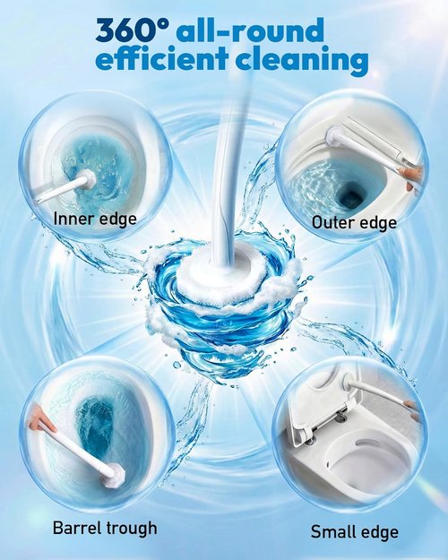 Clorox Toilet Wand Refills - 50 Disposable Heads for Deep Cleaning & Instant Foam