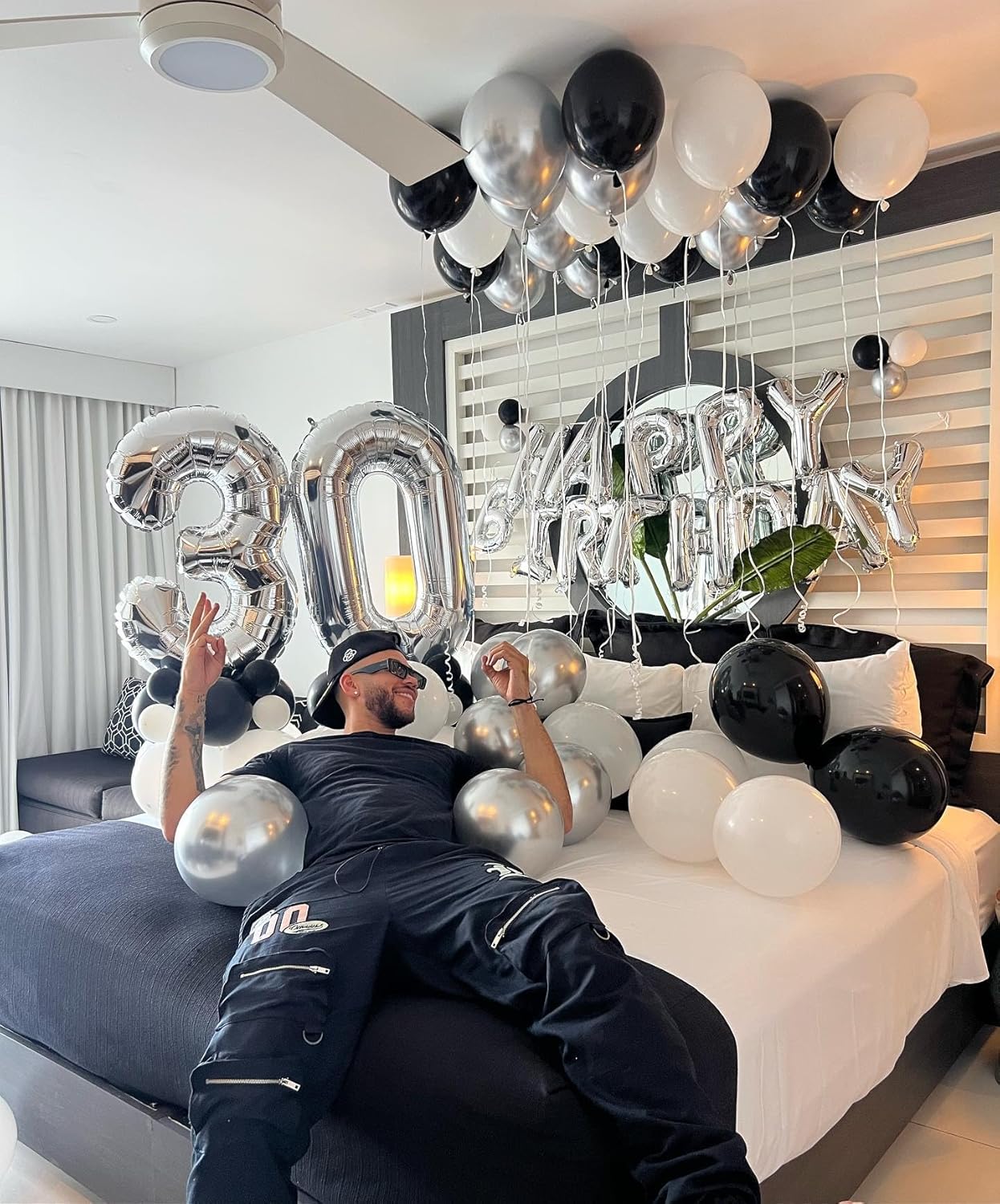 Silver Number Balloons by [Brand Name] - 40 Inch 0 Balloon for Birthday Decorations | Perfect for Any Celebration