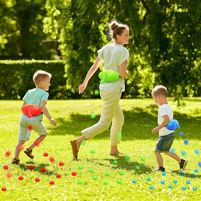 Skirfy Shaking Swing Balls Party Game,3 Pack Floor Game Party Favor Carnival Birthday Game for Kids Adult with 60 Balls, Outdoor Indoor Toys for Boys Girls, 4th of July Games Kids Toys