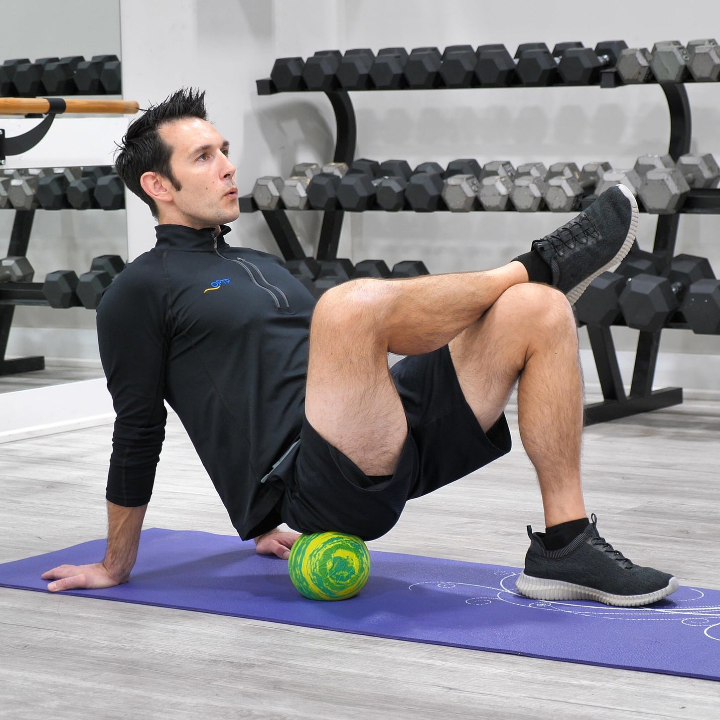 OPTP Posture Ball - Foam Roller Balls for Massage, Physical Therapy, Exercise and Fitness — Mobility Ball to Release Muscle Tension and Improve Alignment (6-Inch)
