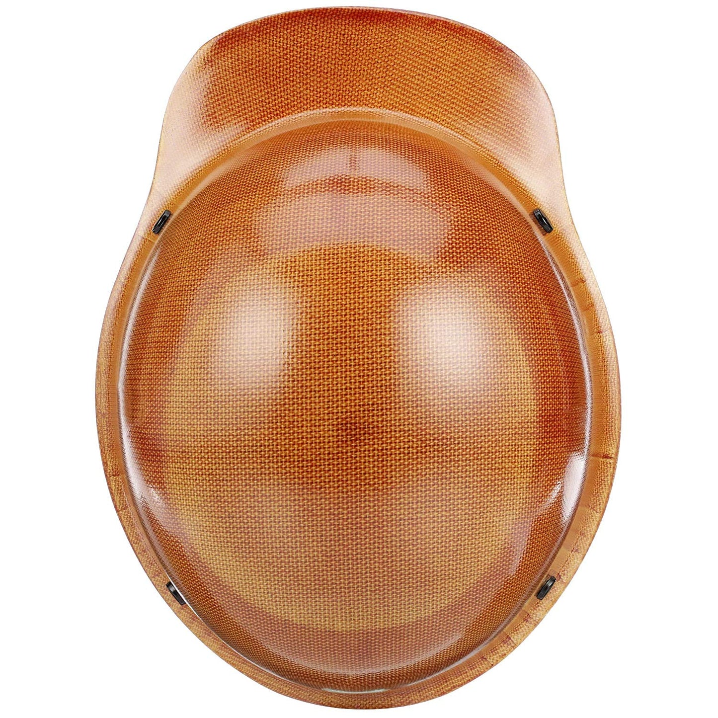 MSA 475405 Skullgard Cap Style Safety Hard Hat with Fas-Trac III Ratchet Suspension | Non-slotted Cap, Made of Phenolic Resin, Radiant Heat Loads up to 350F - Large Size in Natural Tan