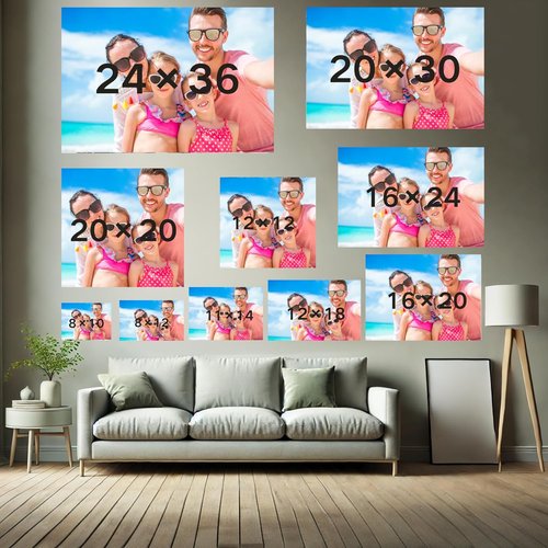 DROLLX Custom Metal Photo Prints - Personalized Aluminum Wall Art Decor | Unique Picture Gifts