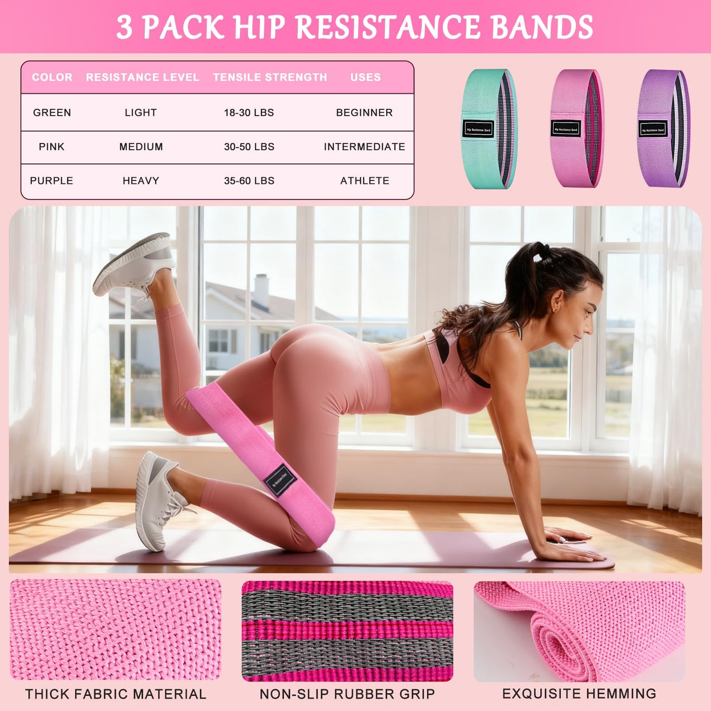 Home Pilates Kit for Women, Pilates Ring Set, Pilates Equipment Kit for Women Home Workouts, Pilates Essentials Kit with 15’’ Pilates Ring and Ball, Resistance Bands for Strength, Toning, Flexibility