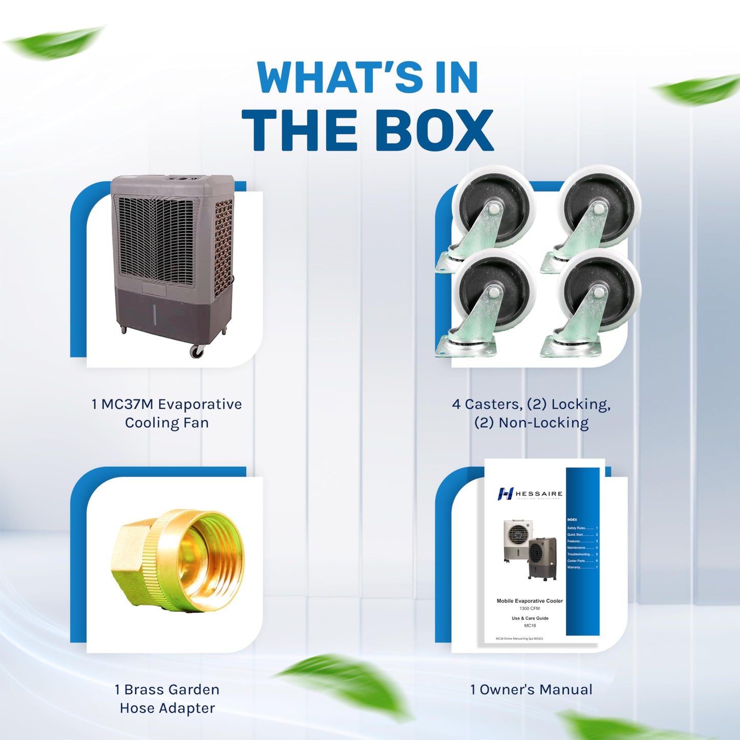 Hessaire MC37M 3100CFM Evaporative Cooler