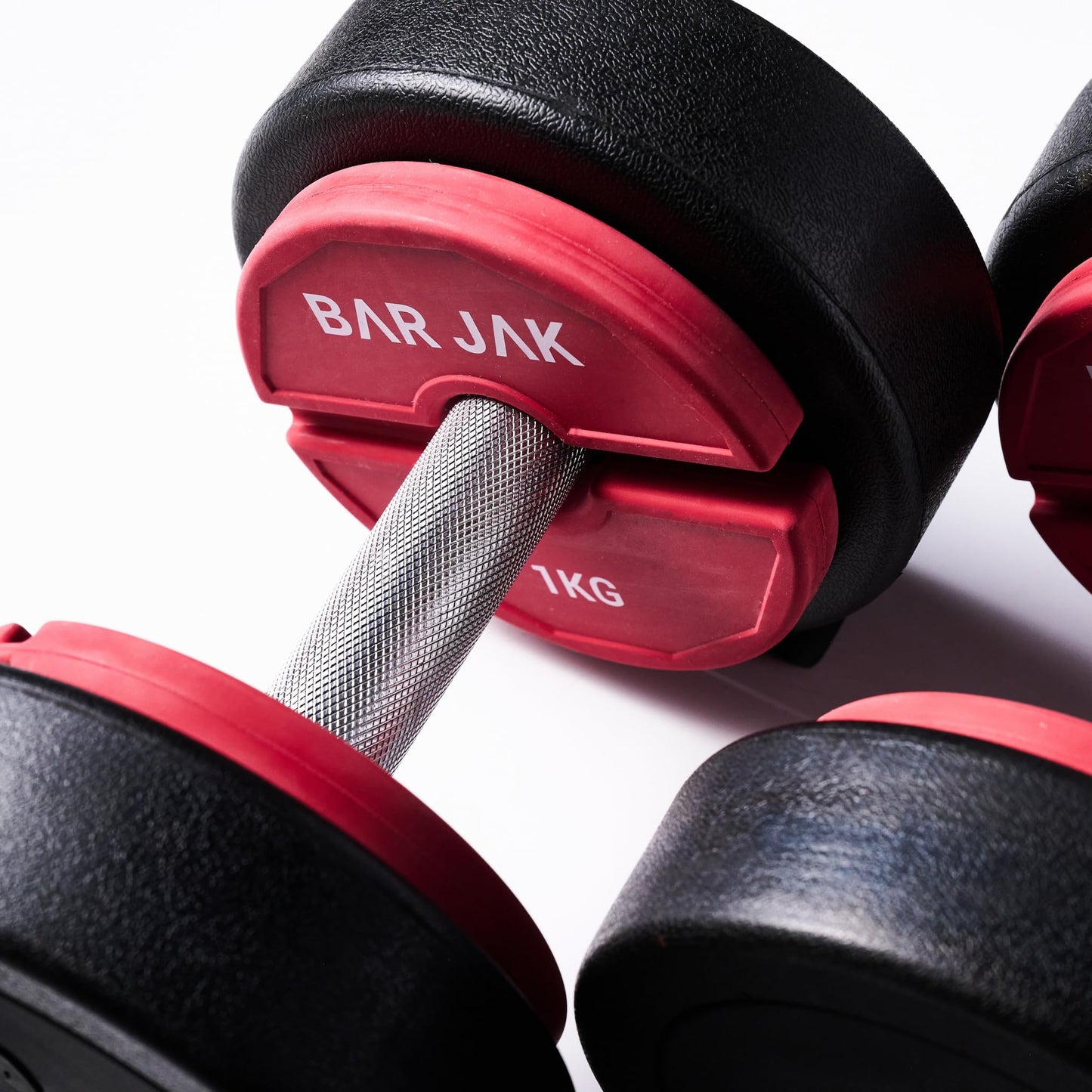 Bar Jak Micro Plates. 1 KG / 2.2 LBS Dumbell Fractional Weight Plate, x4 Pieces, Dumbell Weights, Kettlebell weights Training, Strength Training Micro Plates Weight Plate