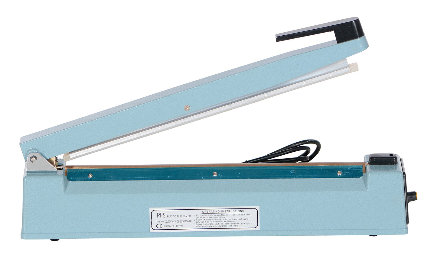 Vestil ISEAL-15T Steel Impulse Bag Sealer 15-1/2 In. Sealing Width Blue