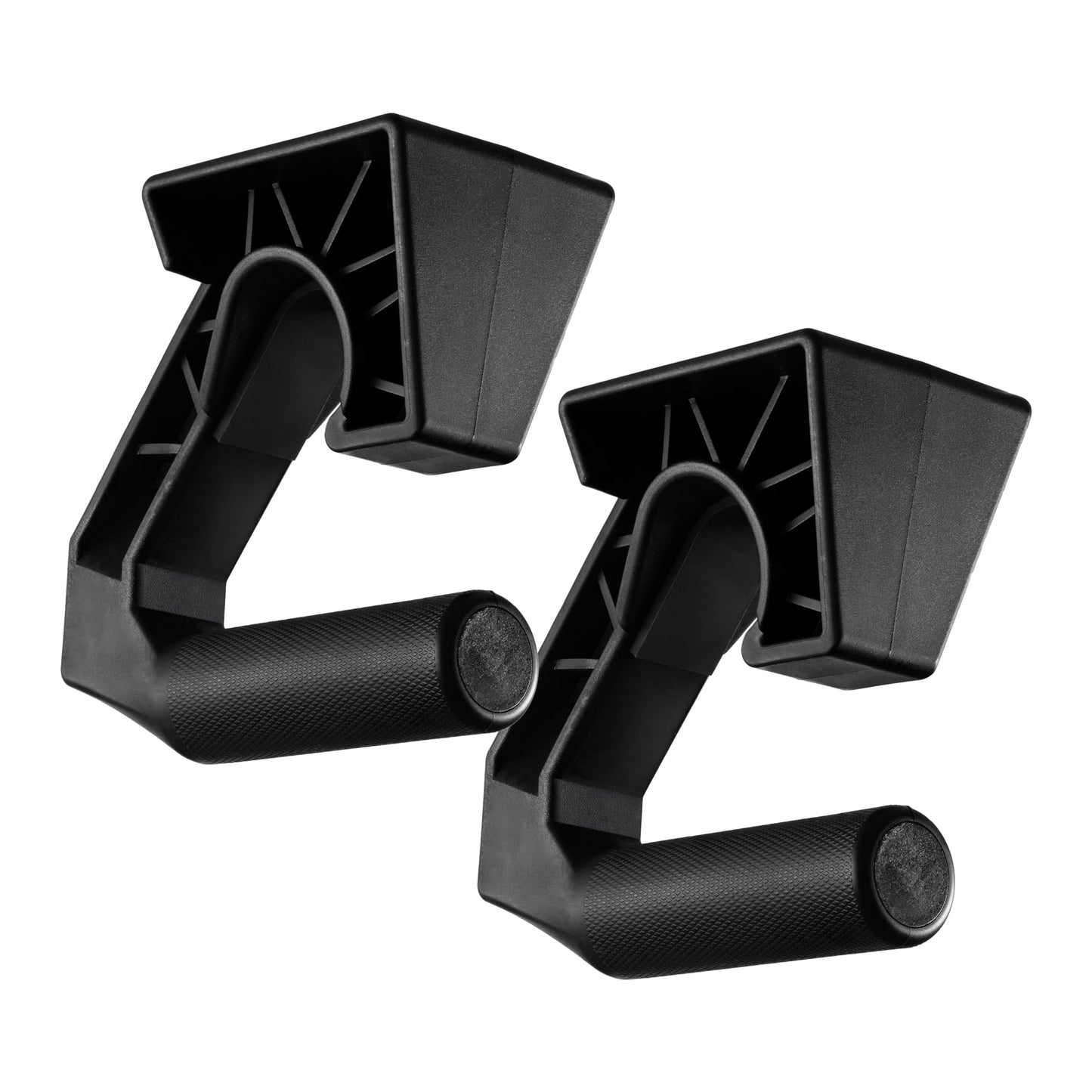 Goody Products Neutral Grip Pull Up Handles – Good..Grips Push Up Bars & Calisthenics Equipment for Doorway, Barbell & Floor Training, Portable Fitness Handles for Home Gym