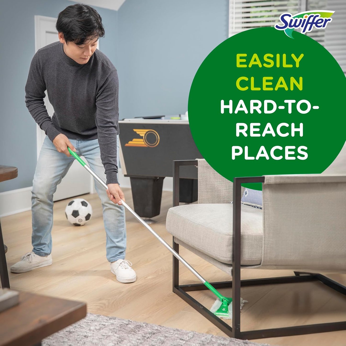 Swiffer Sweep + Mop Dry Pads Refill - Lavender Floor Cleaner for Dirt & Dust | 52 Count