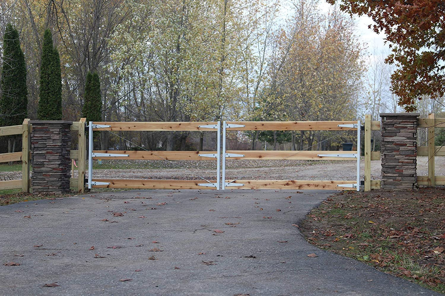 Estate Swing Gate Frame Kit (Dual Frame kit) up to 20ft in Width (up to 10ft Each Side)