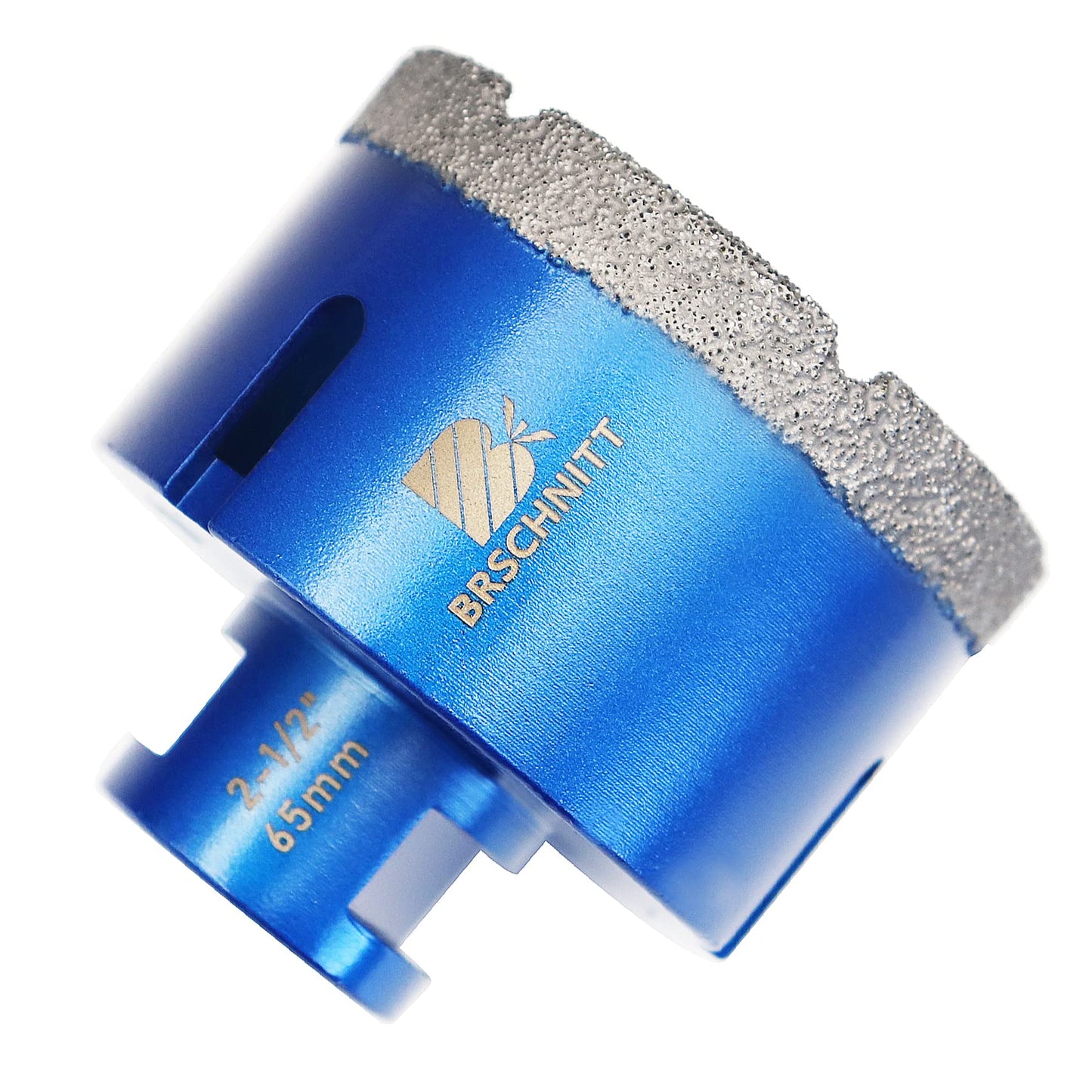 2-1/2 Inch Diamond Core Drill Bit for Porcelain Tile Ceramic Marble Granite Diamond Core Drill Bit Set - 1/4"-4" Tile Hole Saw