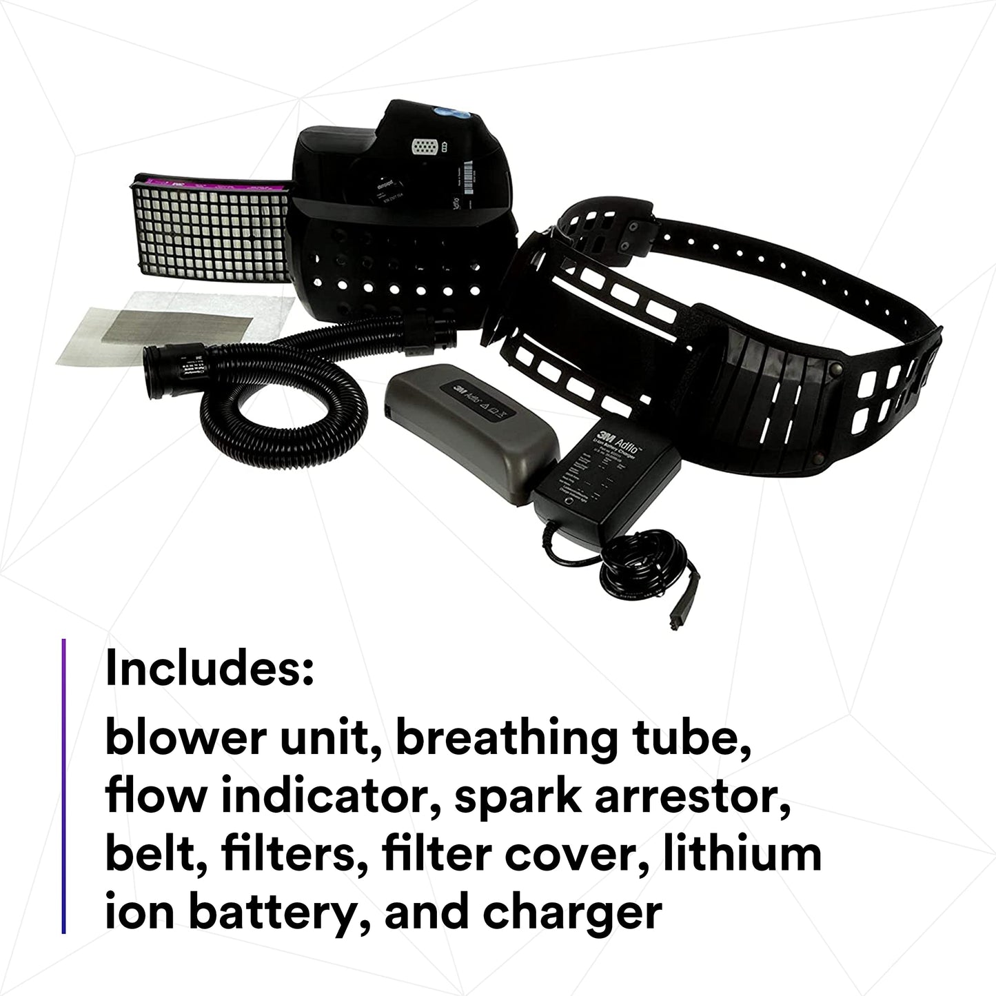 3M Adflo Turbo Assembly 35-5401-01, Lithium Ion Battery, 1 EA/CASE