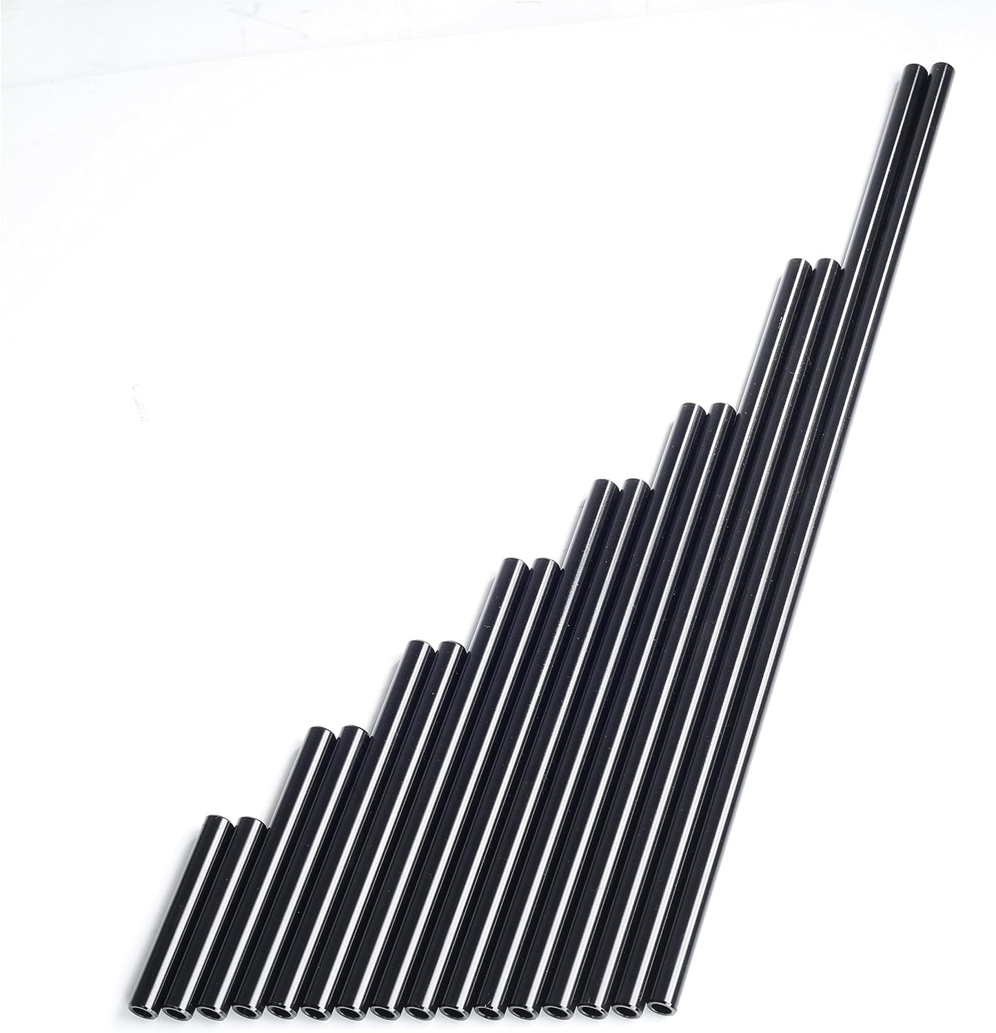 Movo PT6 Set 15mm (6") Photo of Two Aluminum Rods for DSLR Camera Rail System