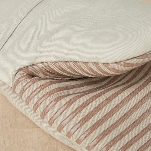 KitchenAid Oven Mitt Set - Two-Tone Non-Slip Design | Milkshake/Beige, 5.75"x13", 2 Pieces